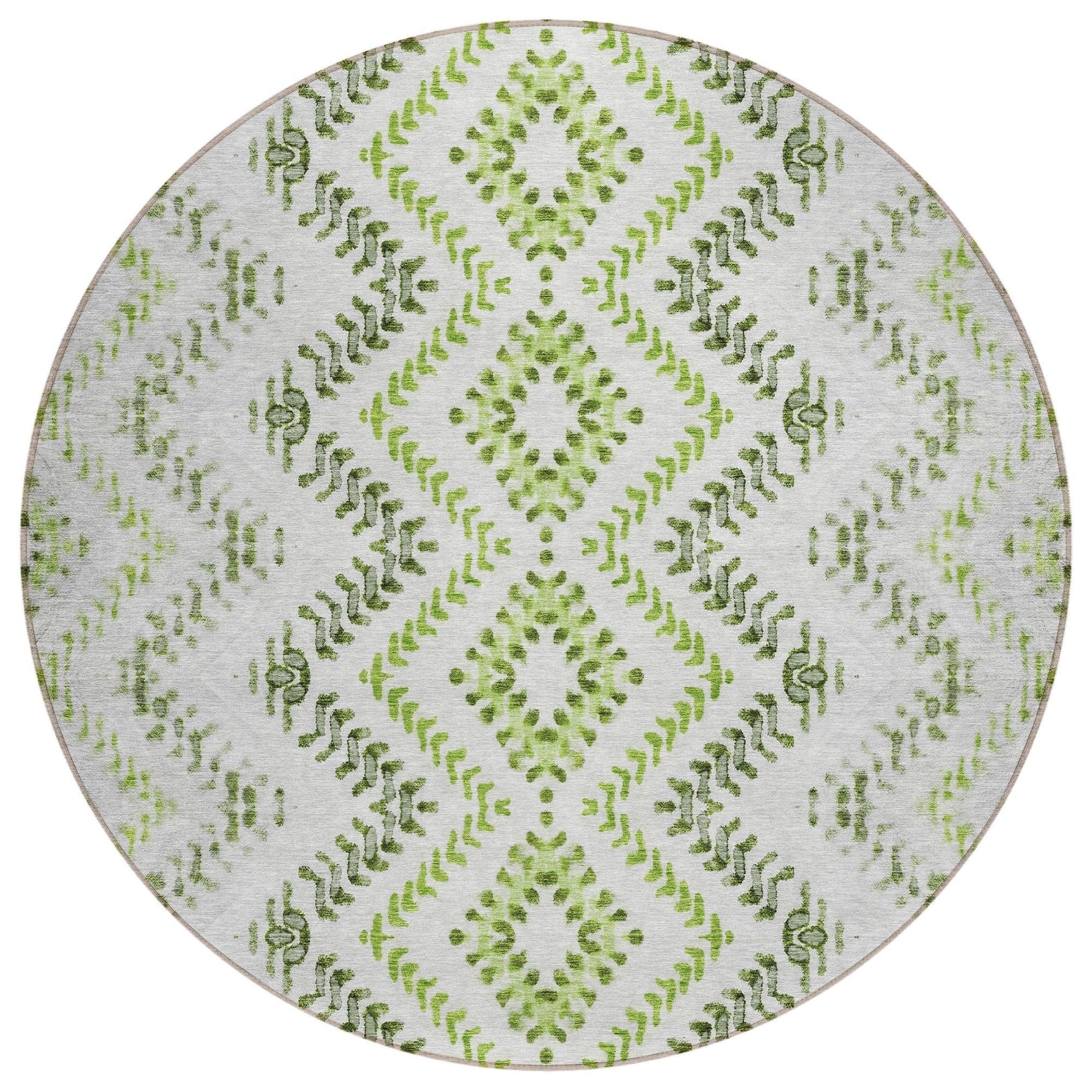 Machine Made ACN684 Aloe Green Rugs #color_aloe green