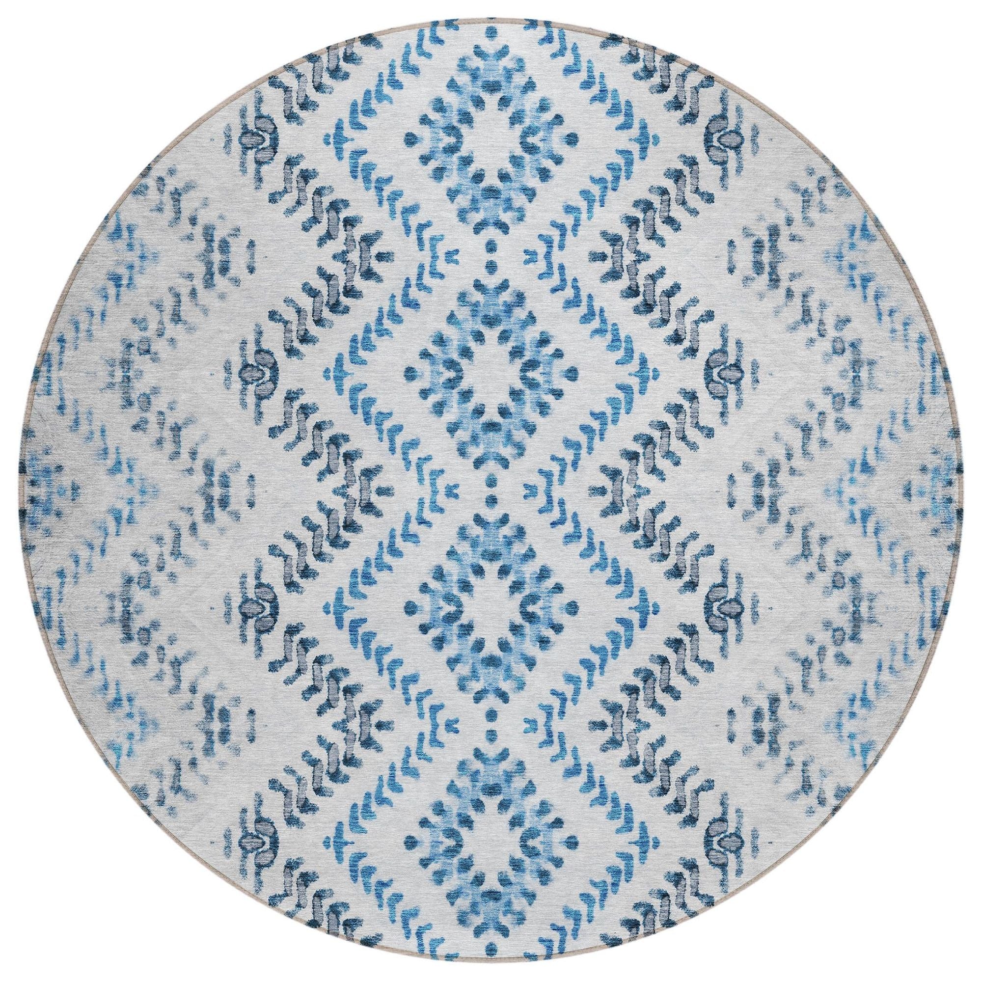 Machine Made ACN684 Blue  Rugs #color_blue 