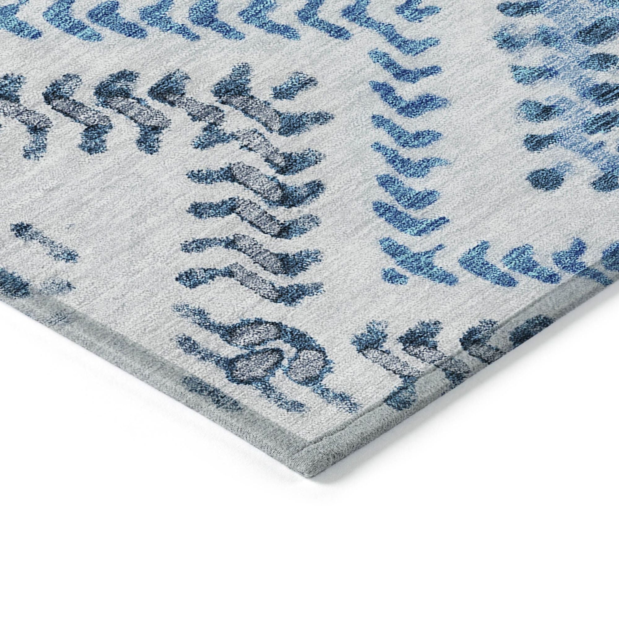 Machine Made ACN684 Blue  Rugs #color_blue 