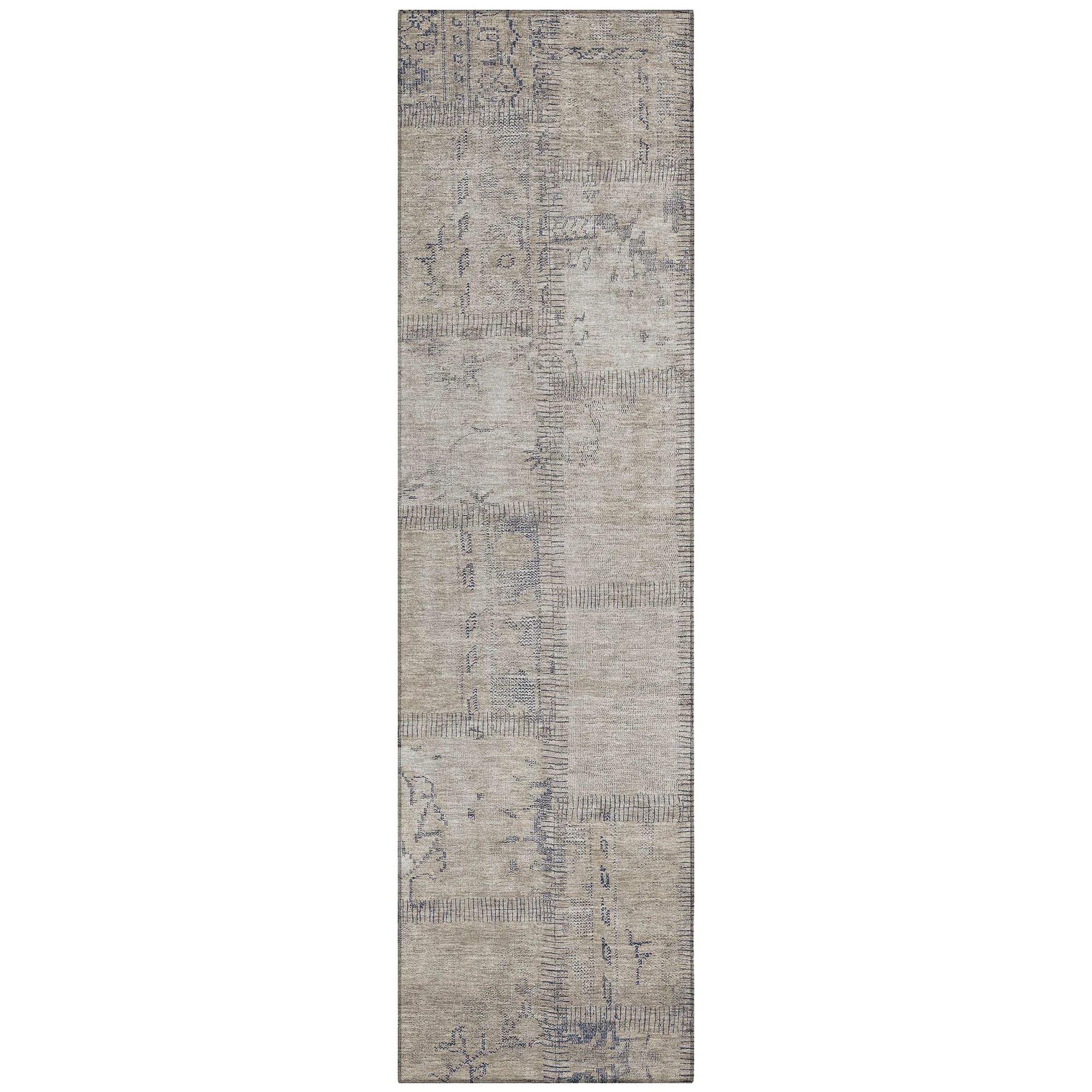 Machine Made ACN685 Beige Brown Rugs #color_beige brown