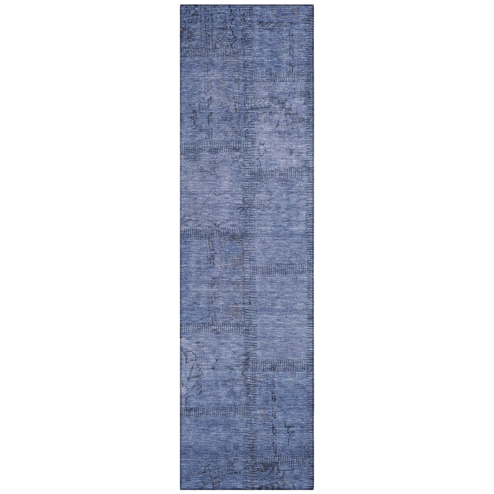 Machine Made ACN685 Blue  Rugs #color_blue 