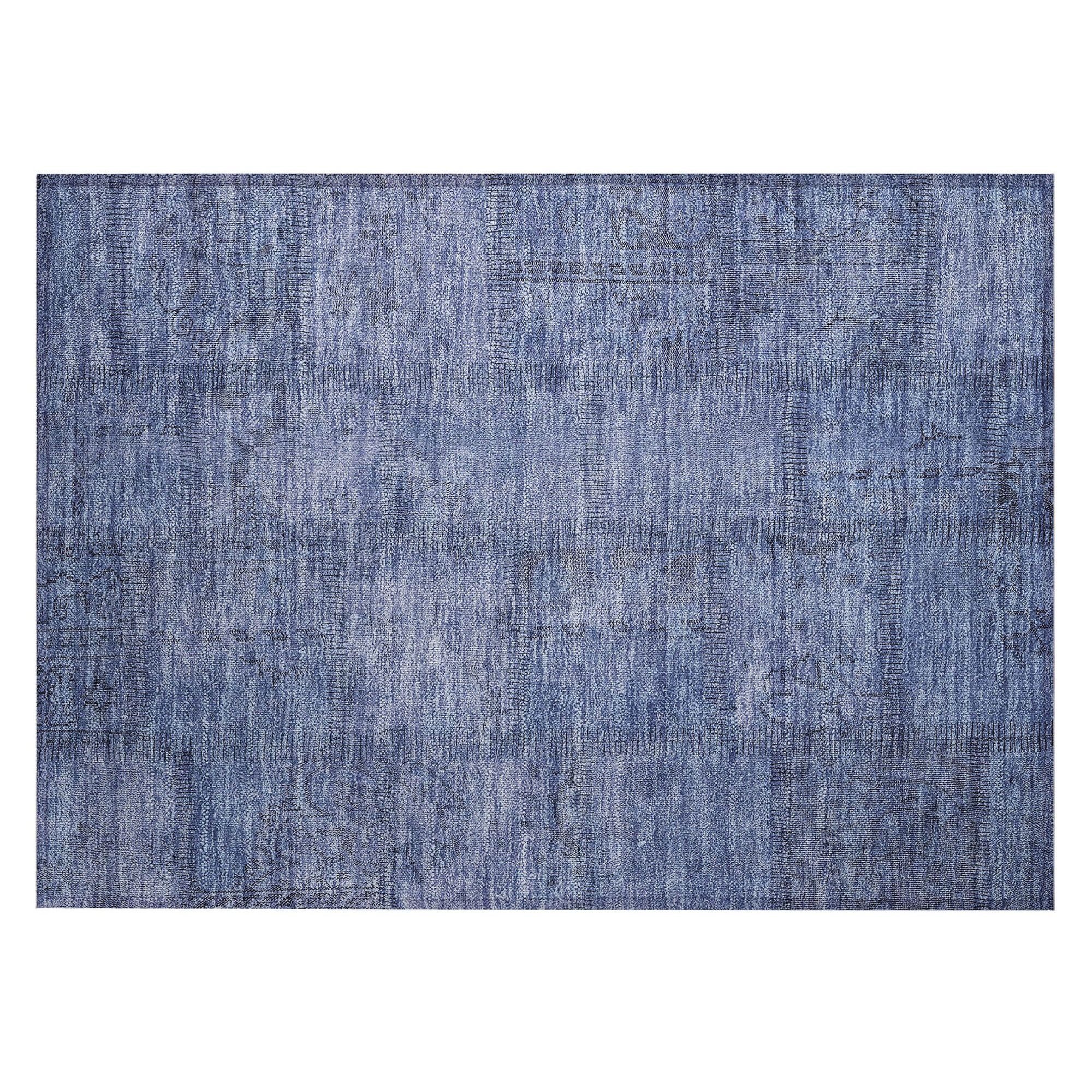 Machine Made ACN685 Blue  Rugs #color_blue 