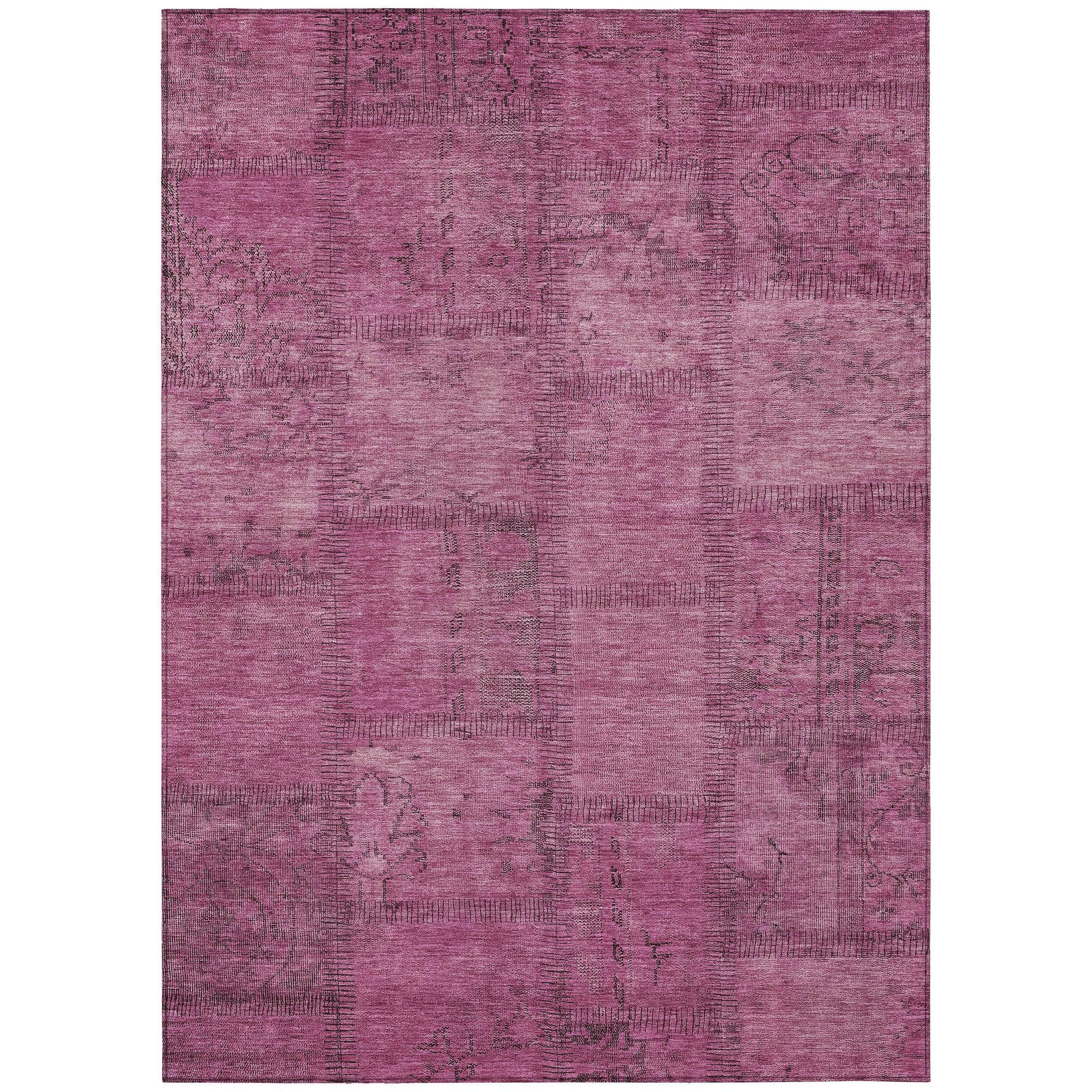 Machine Made ACN685 Blush Pink Rugs #color_blush pink