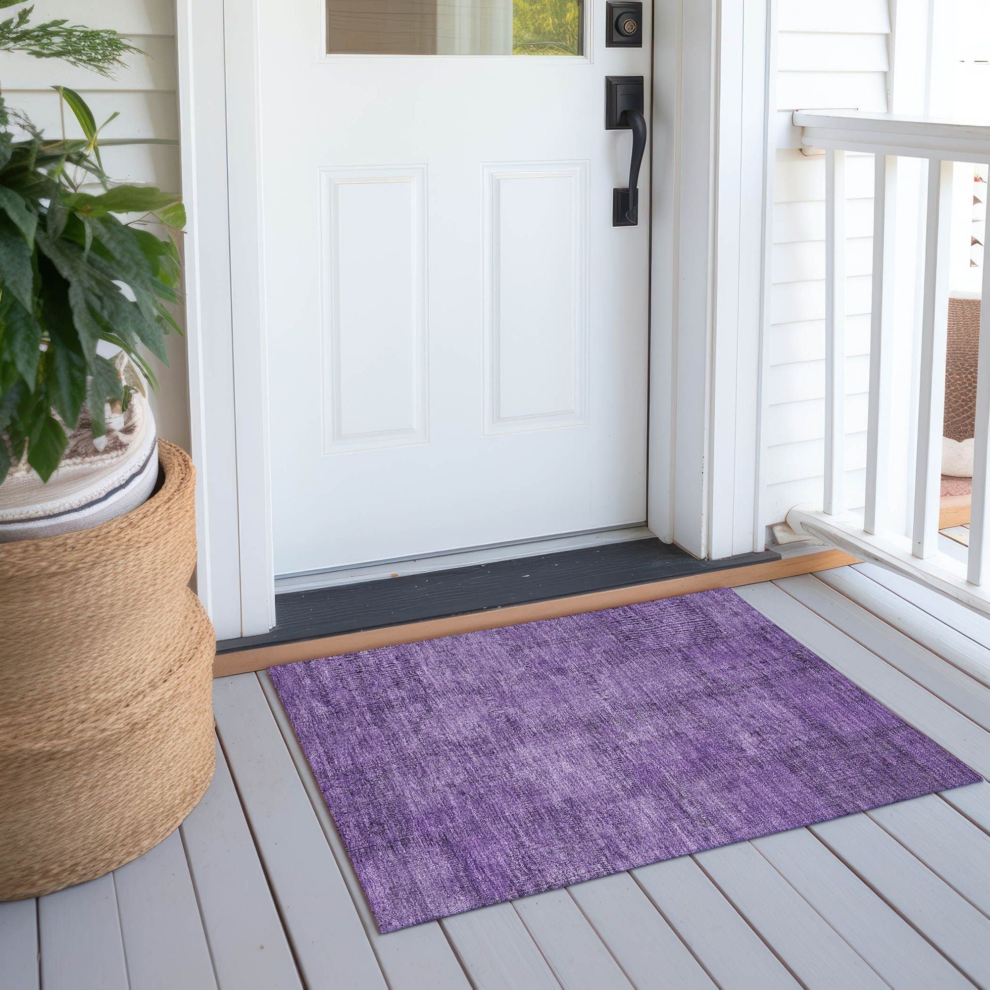 Machine Made ACN685 Purple  Rugs #color_purple 