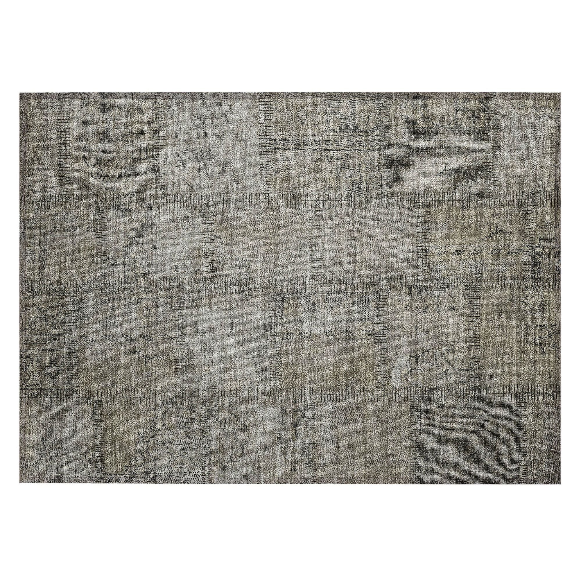 Machine Made ACN685 Taupe Brown Rugs #color_taupe brown