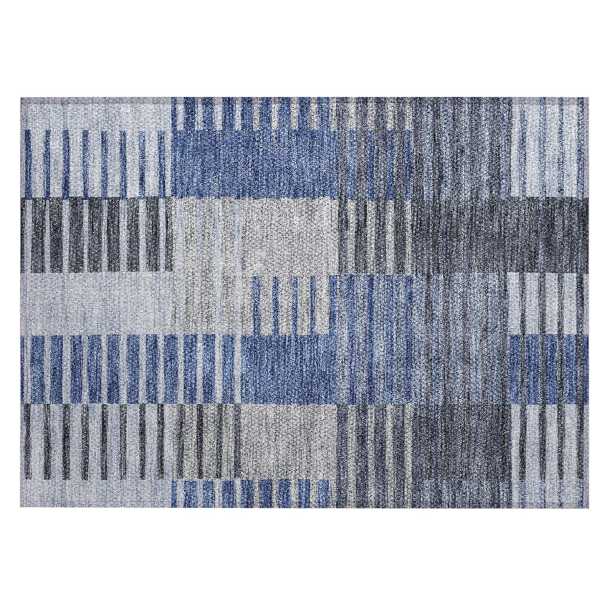 Machine Made ACN687 Blue  Rugs #color_blue 