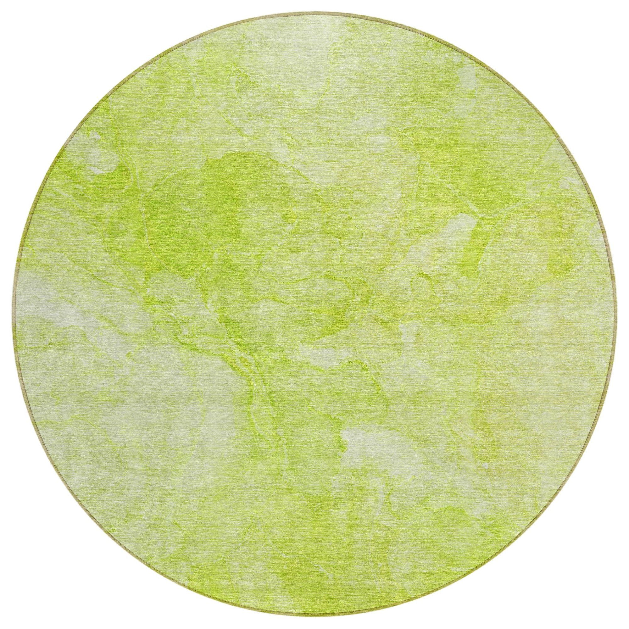 Machine Made ACN688 Aloe Green Rugs #color_aloe green