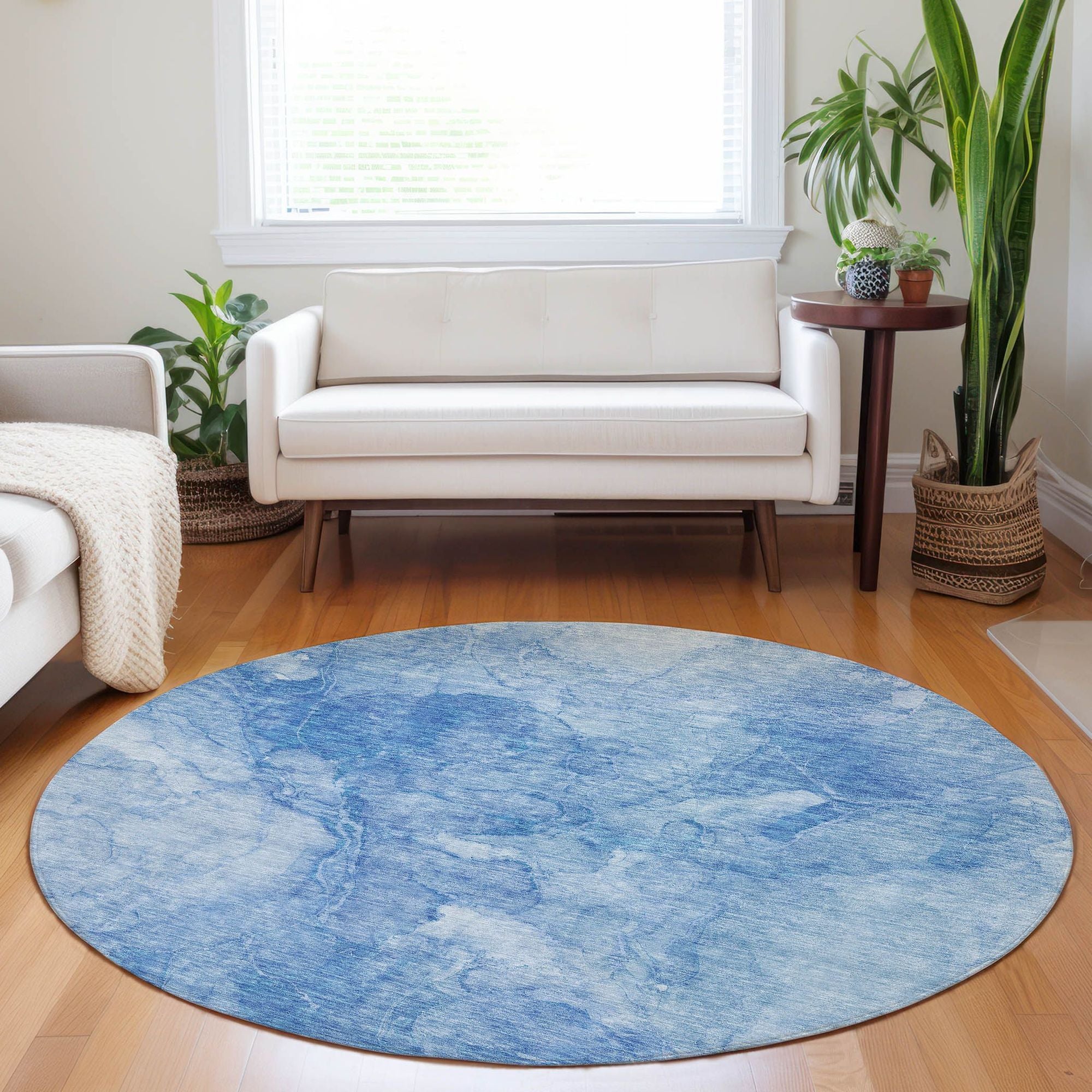 Machine Made ACN688 Blue  Rugs #color_blue 