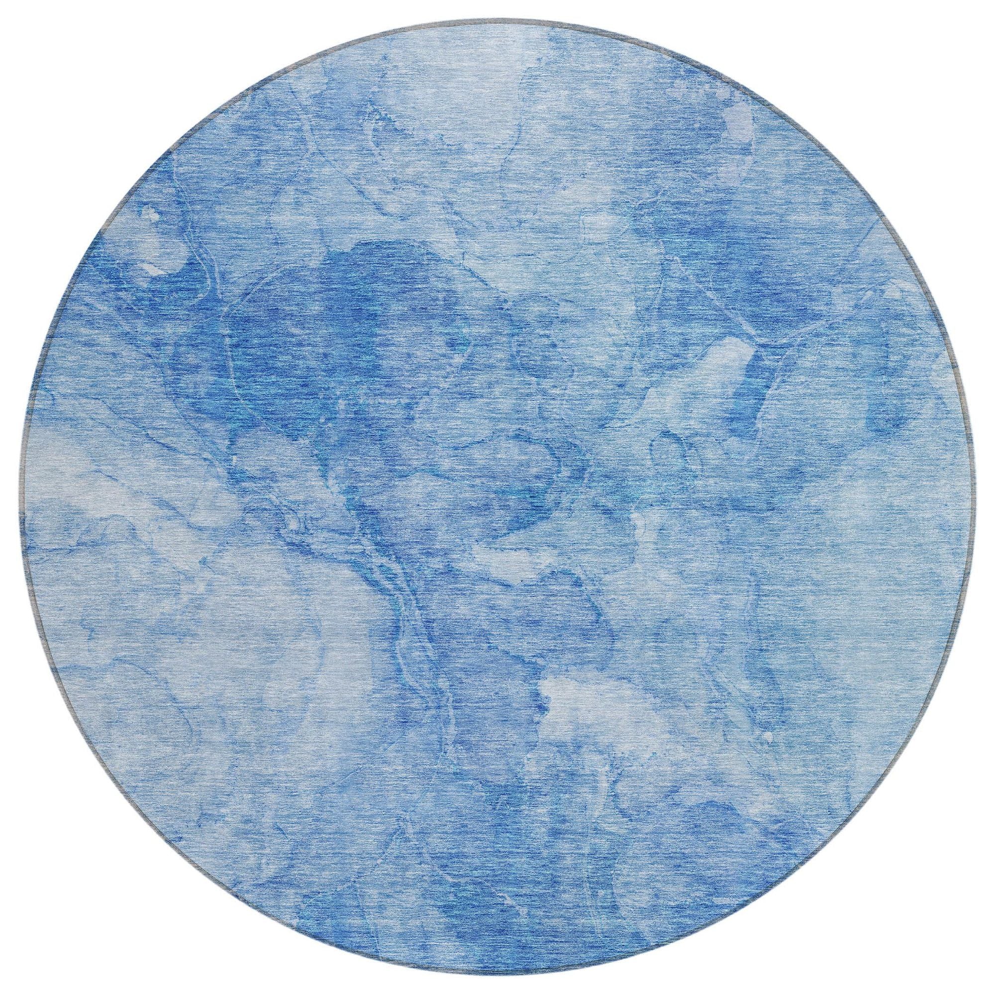 Machine Made ACN688 Blue  Rugs #color_blue 