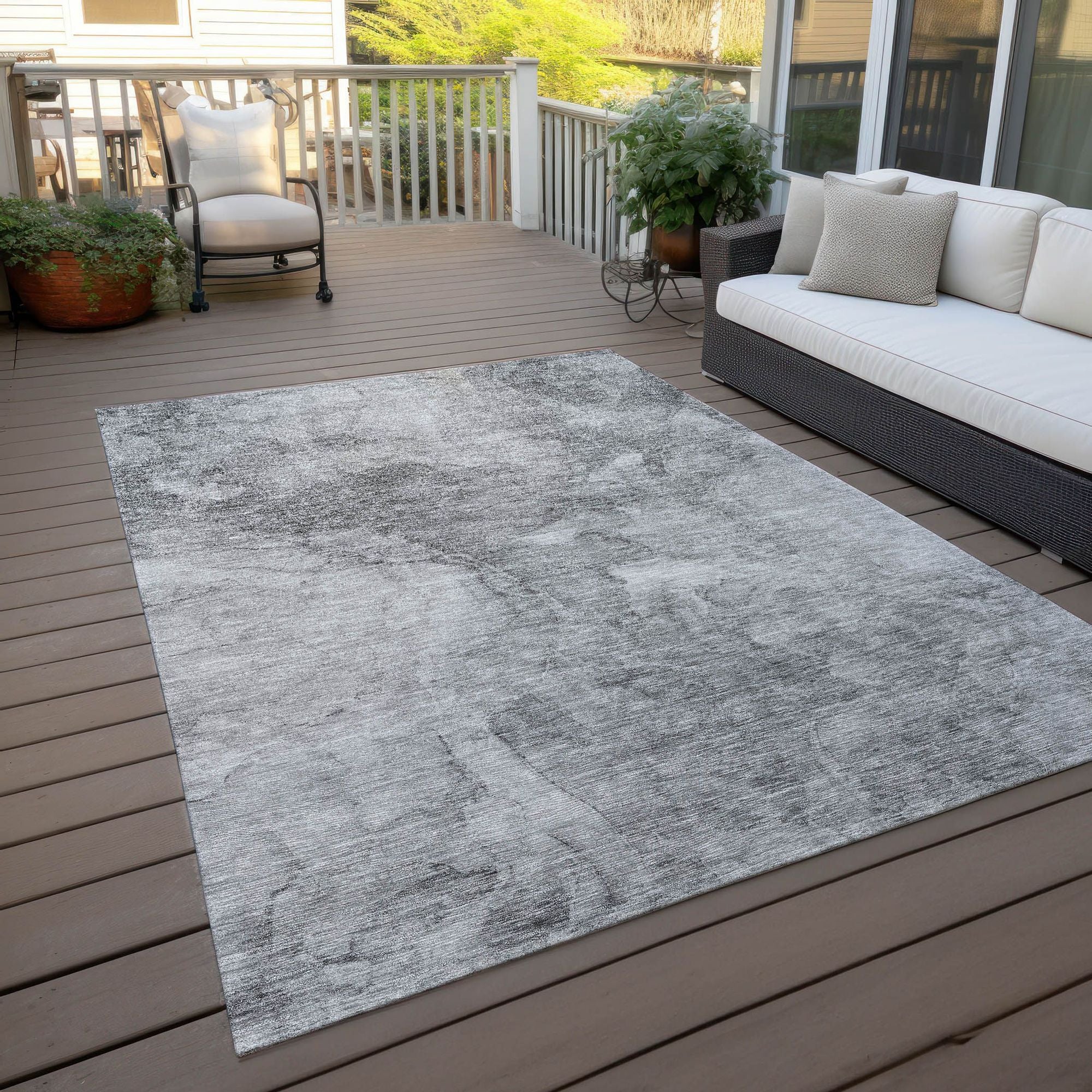 Machine Made ACN688 Gray  Rugs #color_gray 