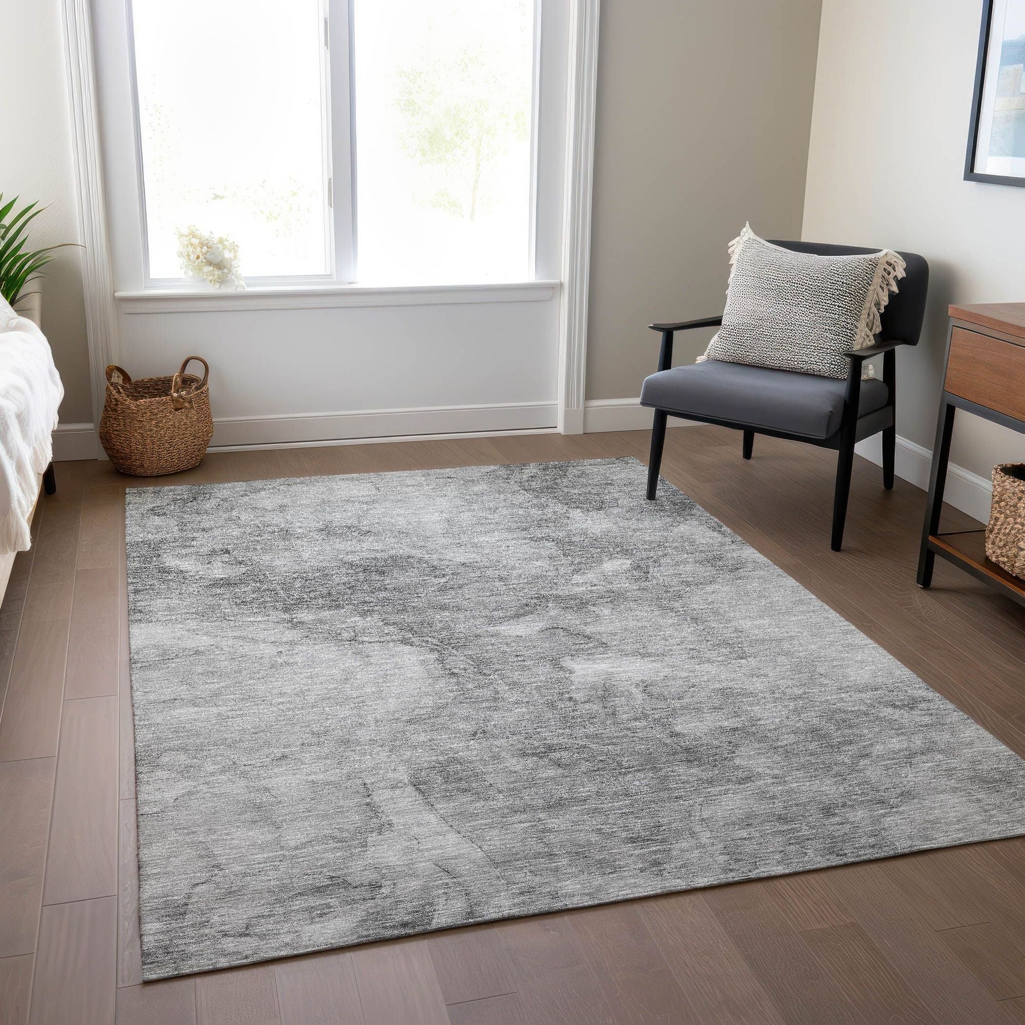 Machine Made ACN688 Gray  Rugs #color_gray 