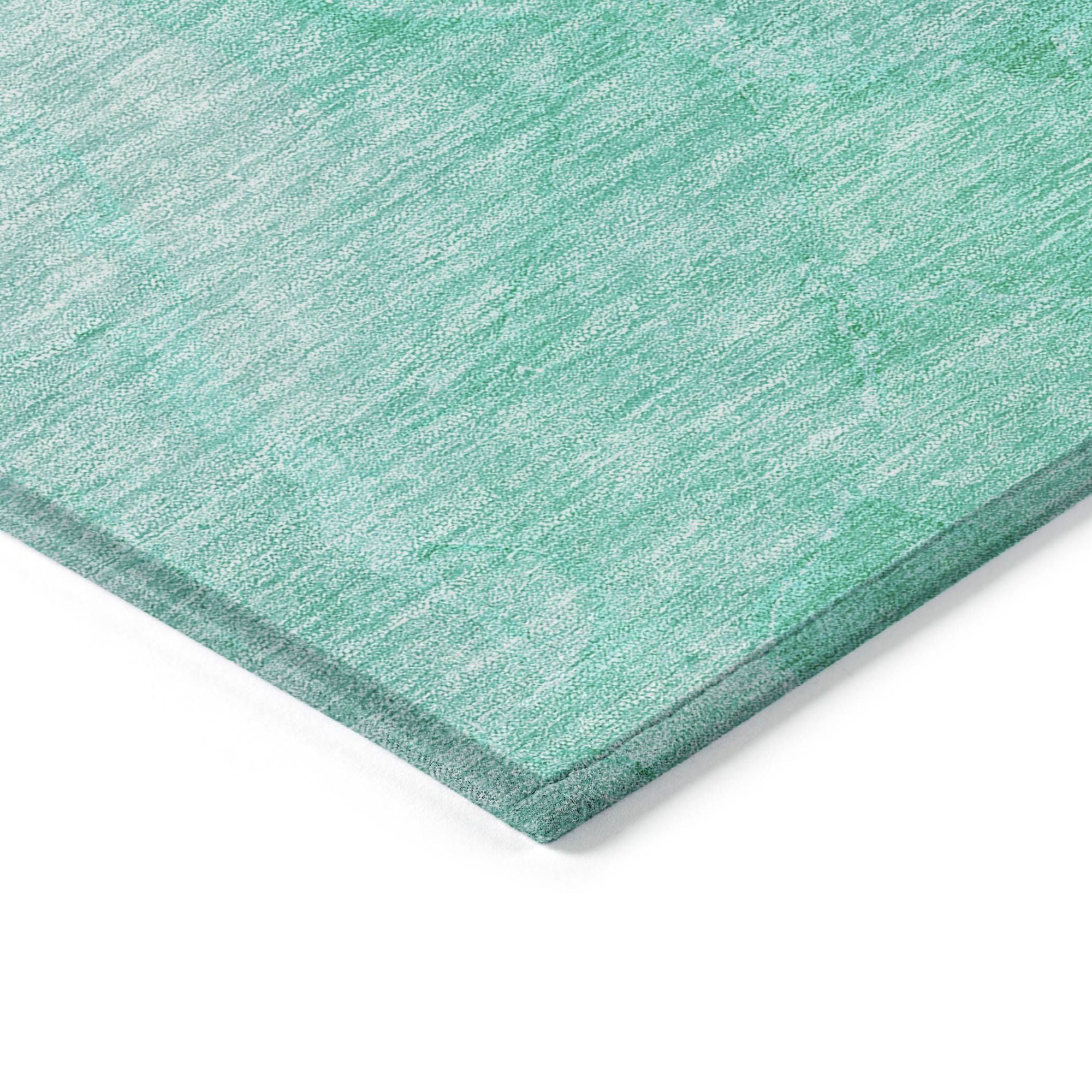 Machine Made ACN688 Teal  Rugs #color_teal 