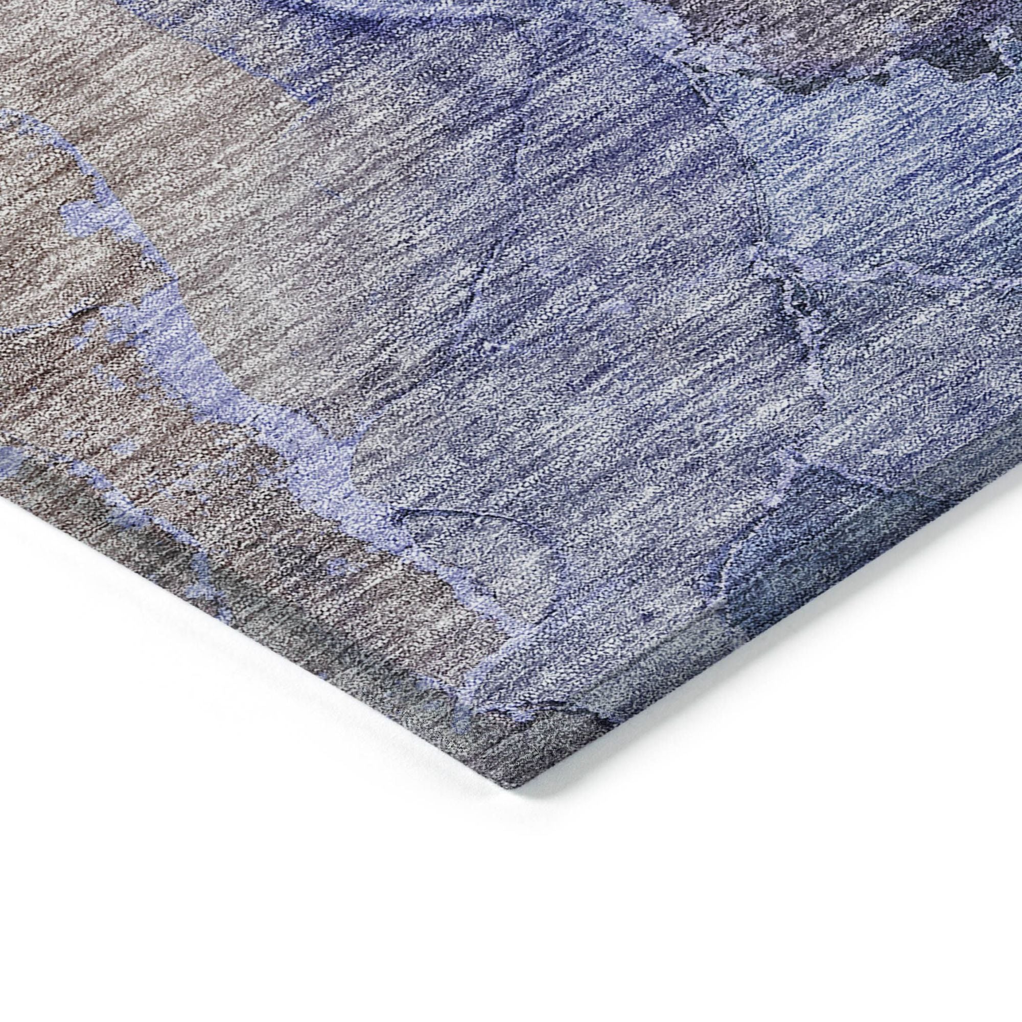 Machine Made ACN689 Blue  Rugs #color_blue 