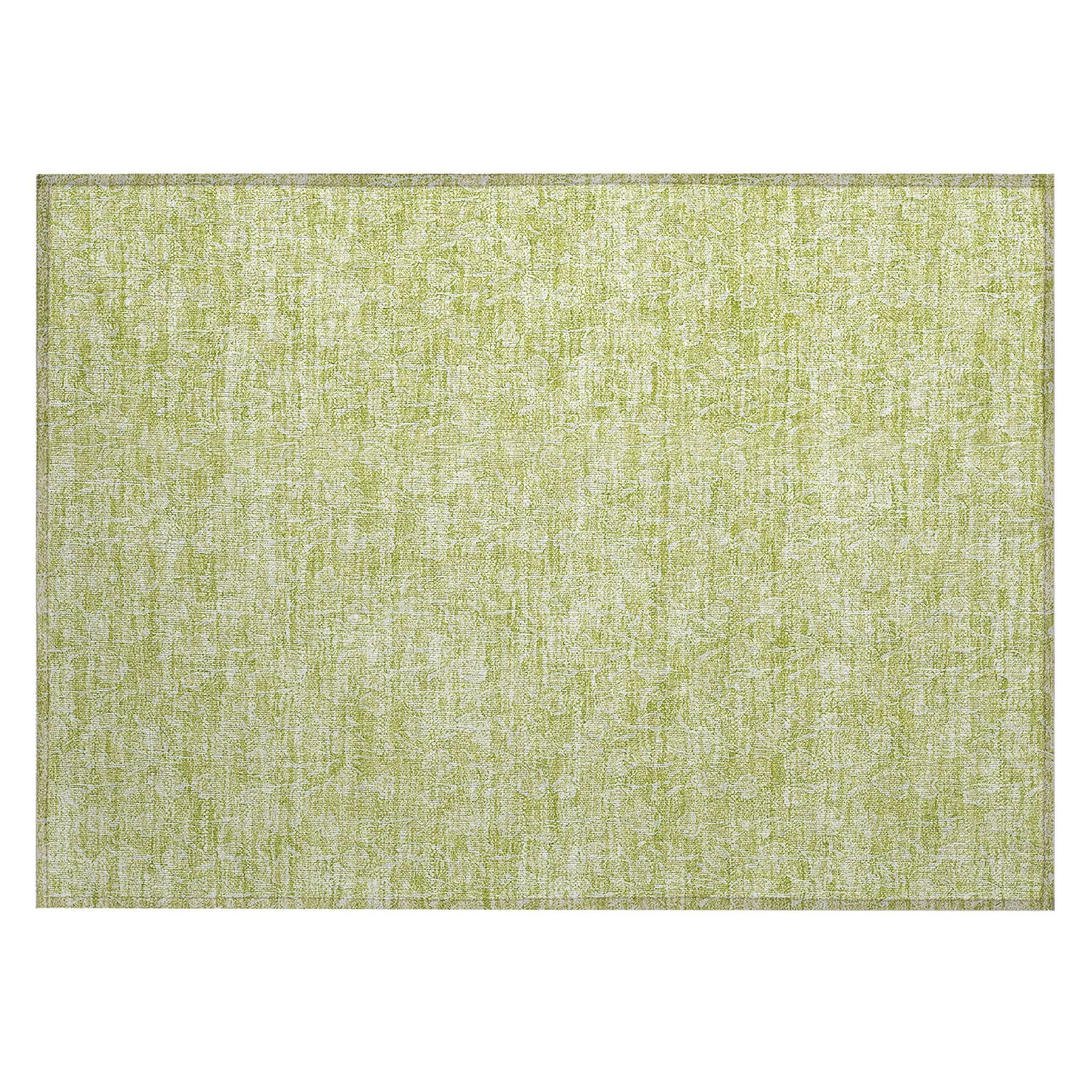 Machine Made ACN691 Aloe Green Rugs #color_aloe green