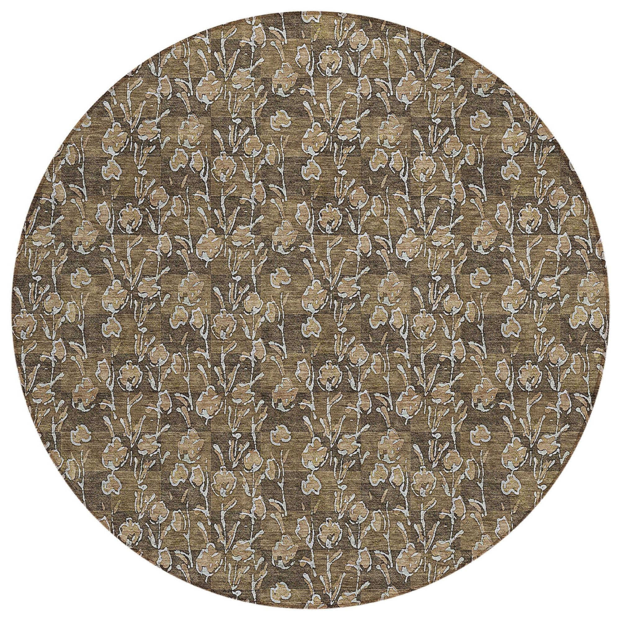 Machine Made ACN692 Brown  Rugs #color_brown 