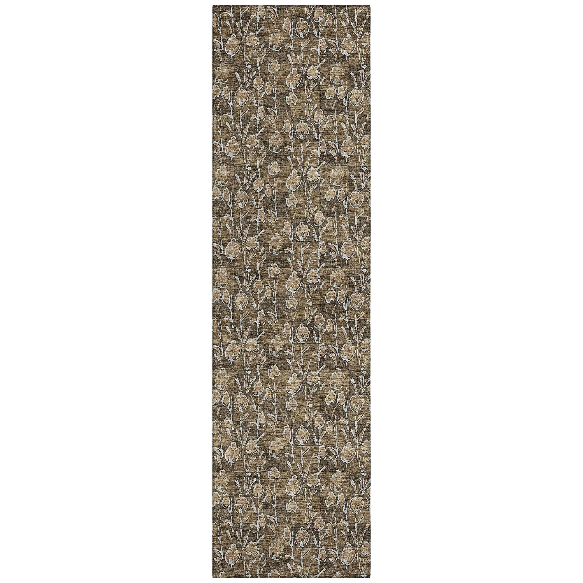 Machine Made ACN692 Brown  Rugs #color_brown 