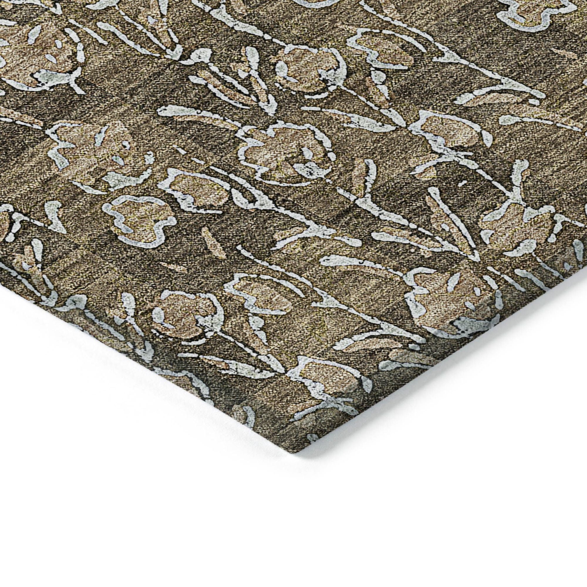 Machine Made ACN692 Brown  Rugs #color_brown 