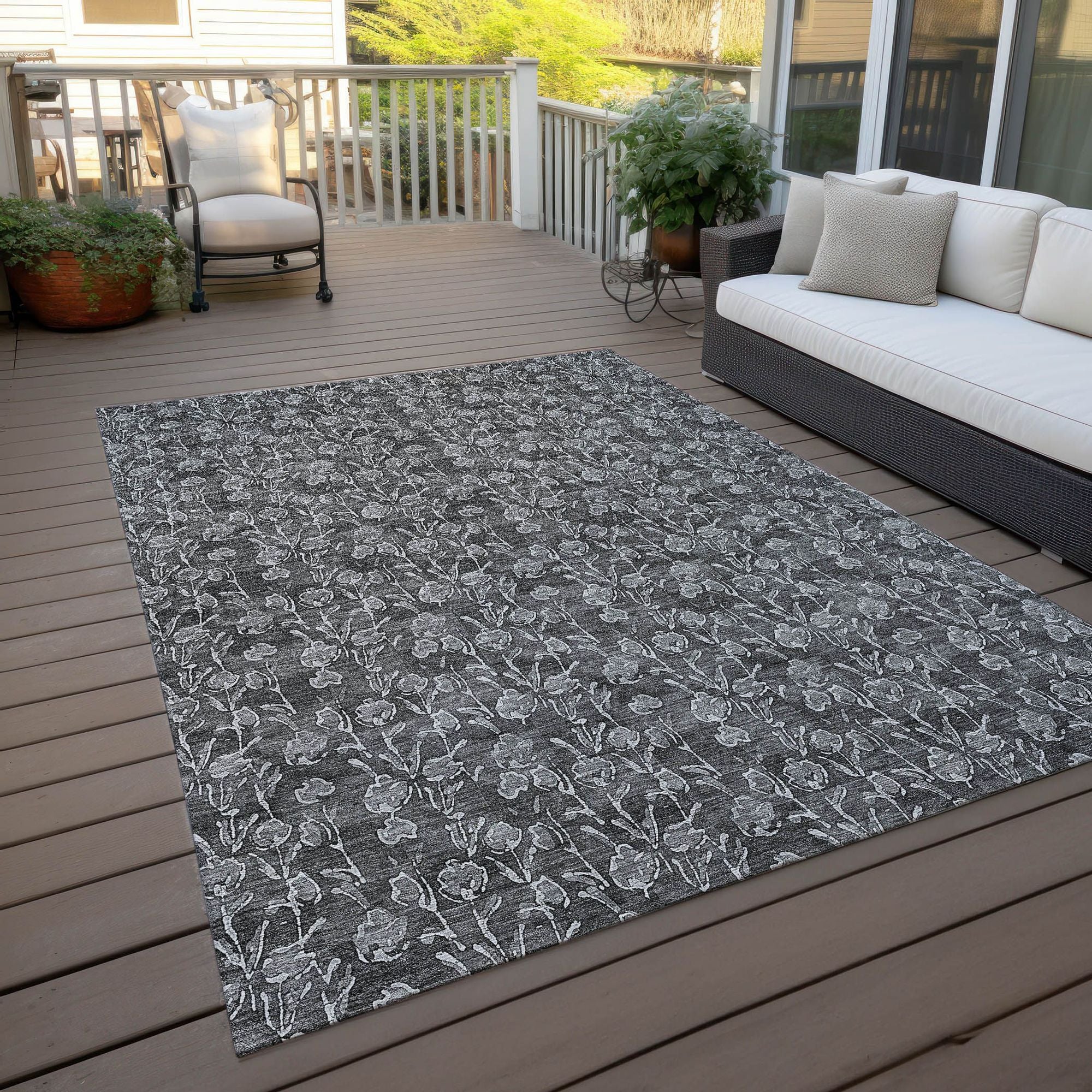 Machine Made ACN692 Gray  Rugs #color_gray 