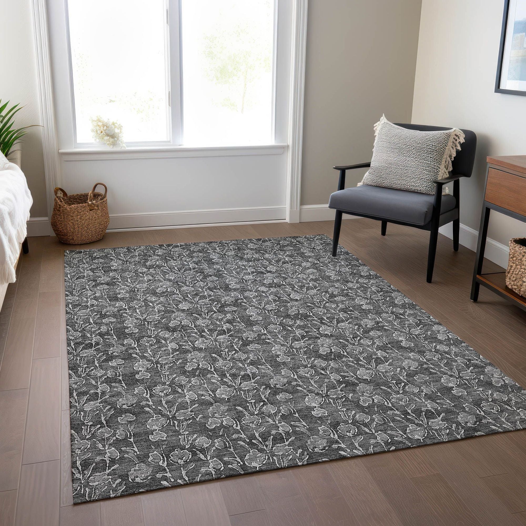 Machine Made ACN692 Gray  Rugs #color_gray 