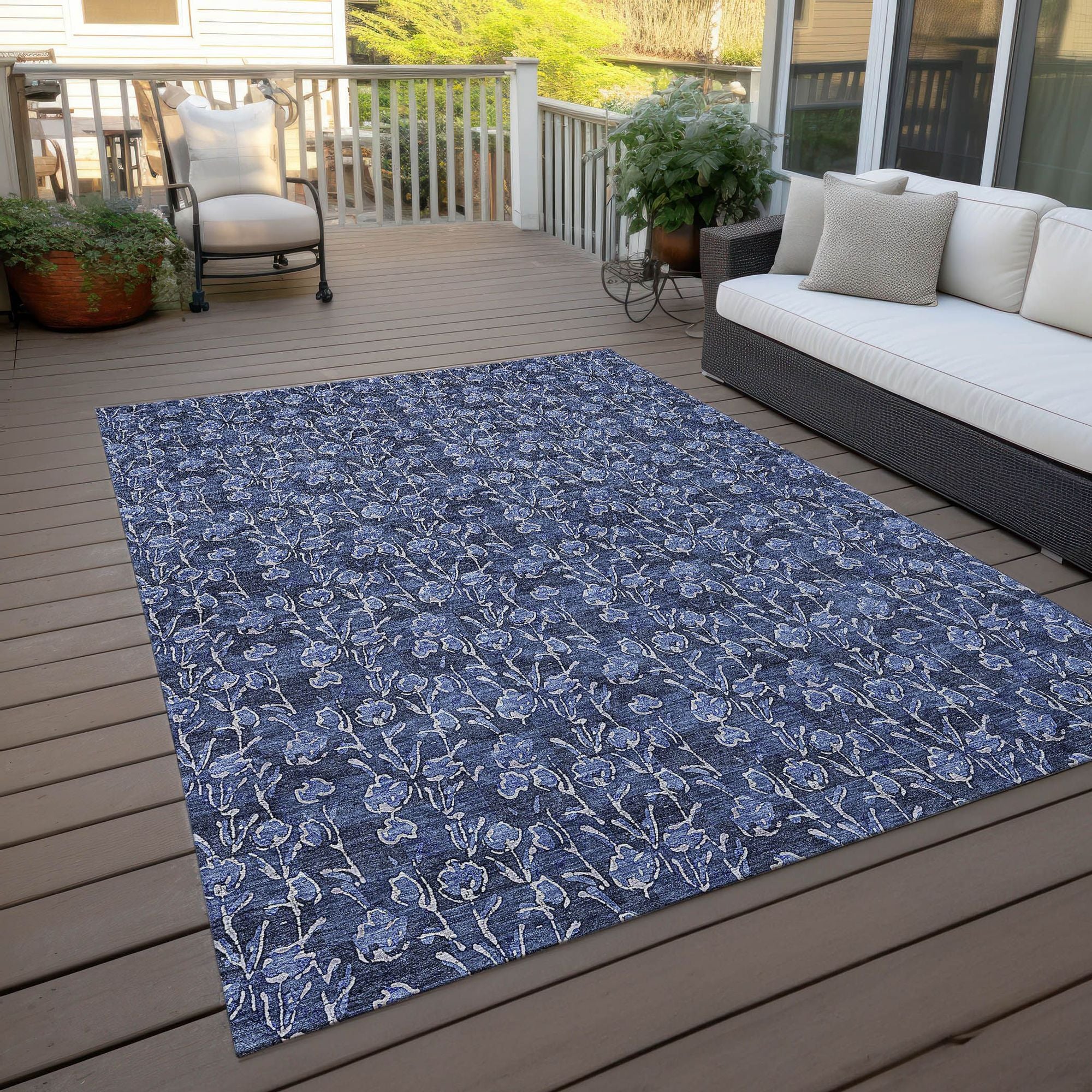 Machine Made ACN692 Navy Blue Rugs #color_navy blue