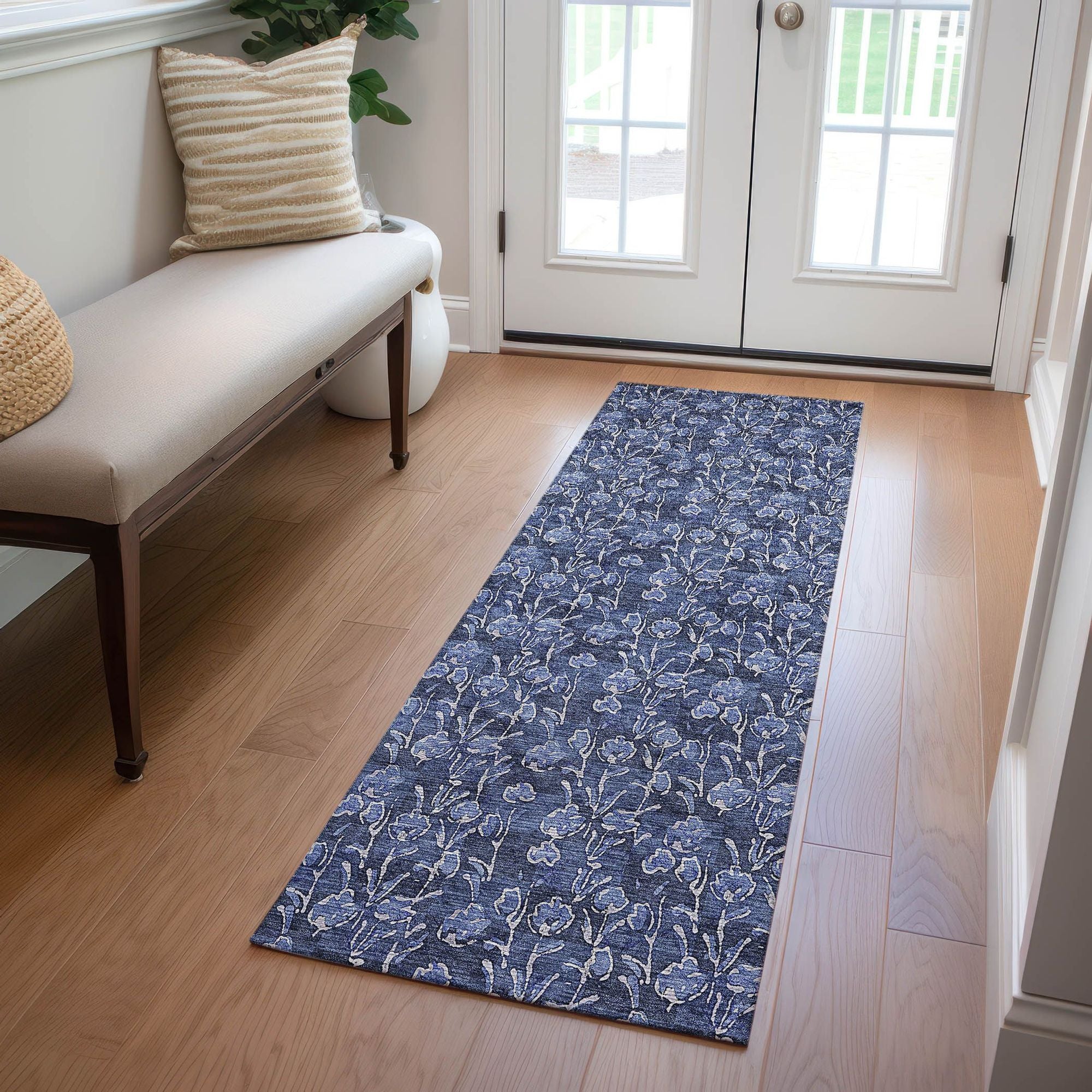 Machine Made ACN692 Navy Blue Rugs #color_navy blue