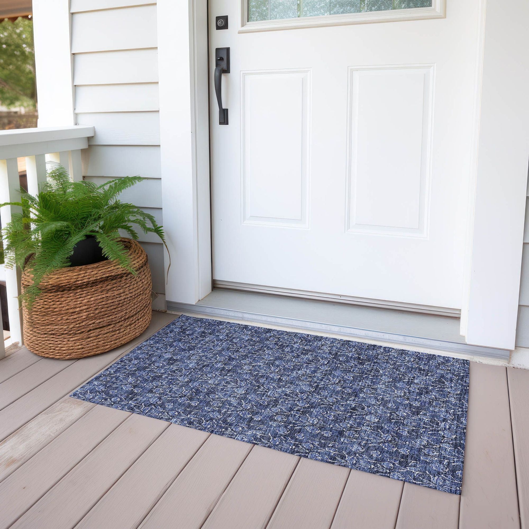 Machine Made ACN692 Navy Blue Rugs #color_navy blue