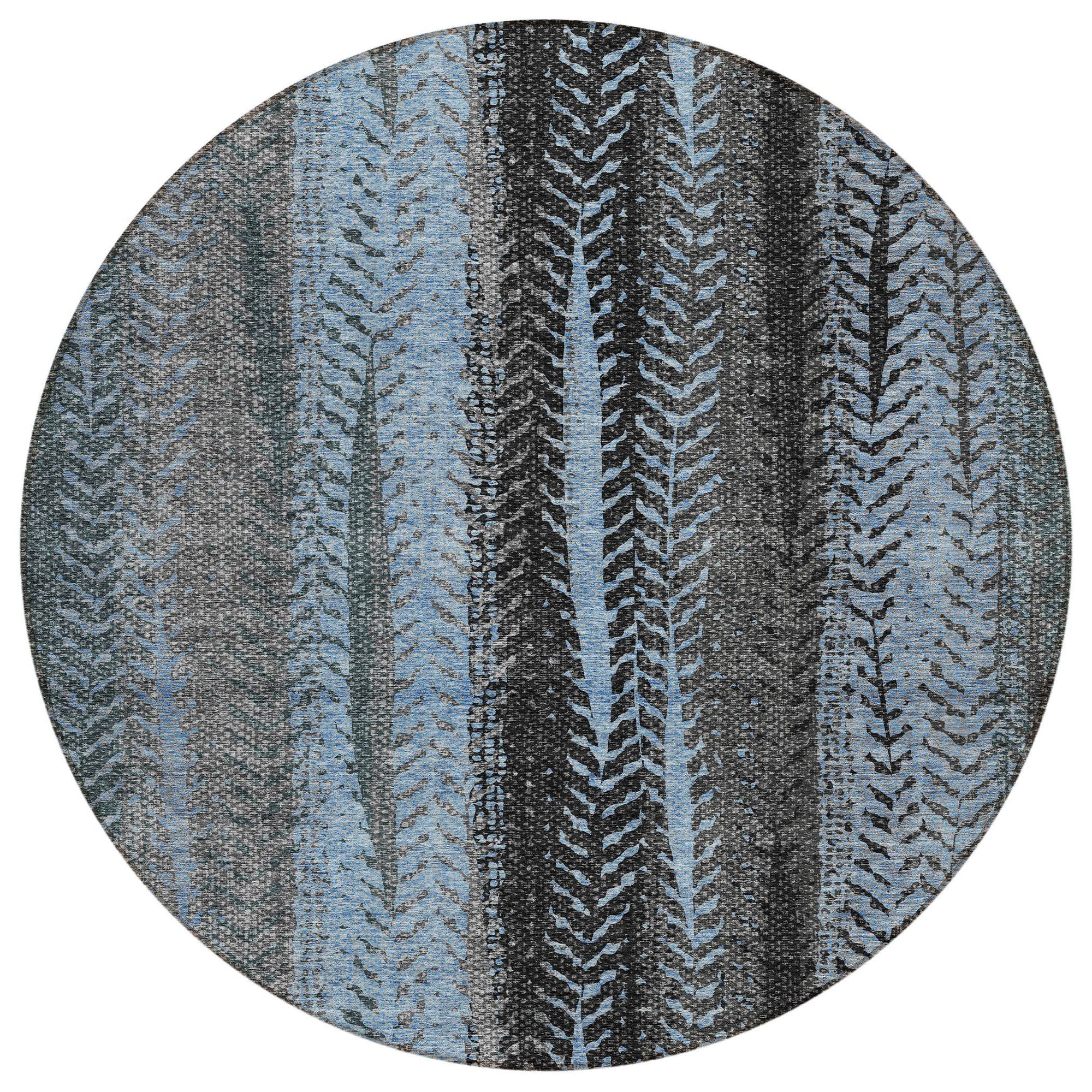 Machine Made ACN693 Blue  Rugs #color_blue 