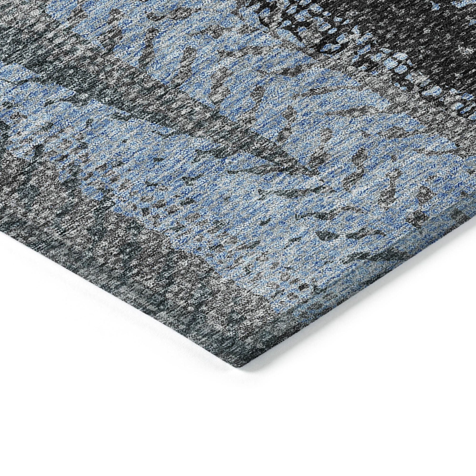 Machine Made ACN693 Blue  Rugs #color_blue 