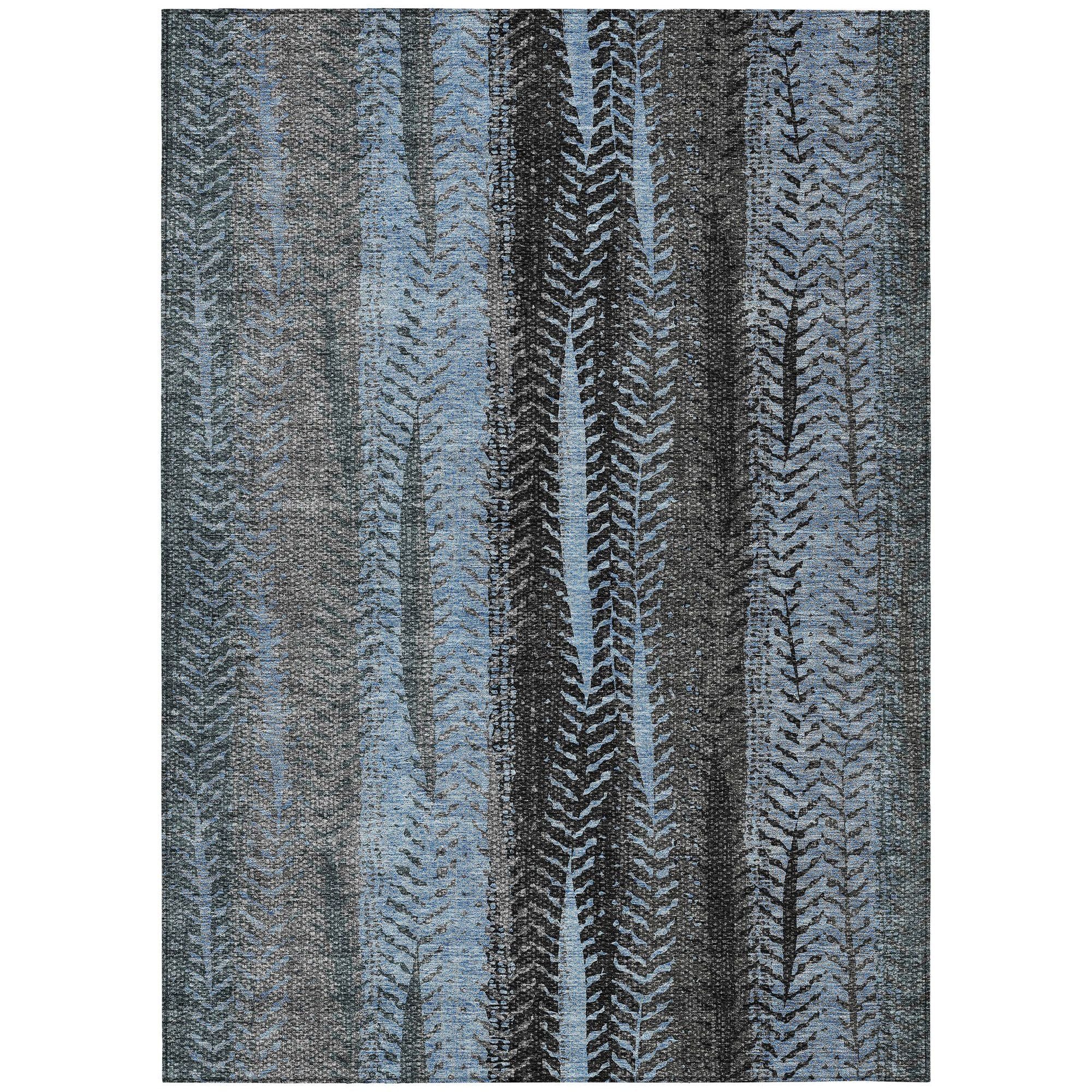 Machine Made ACN693 Blue  Rugs #color_blue 