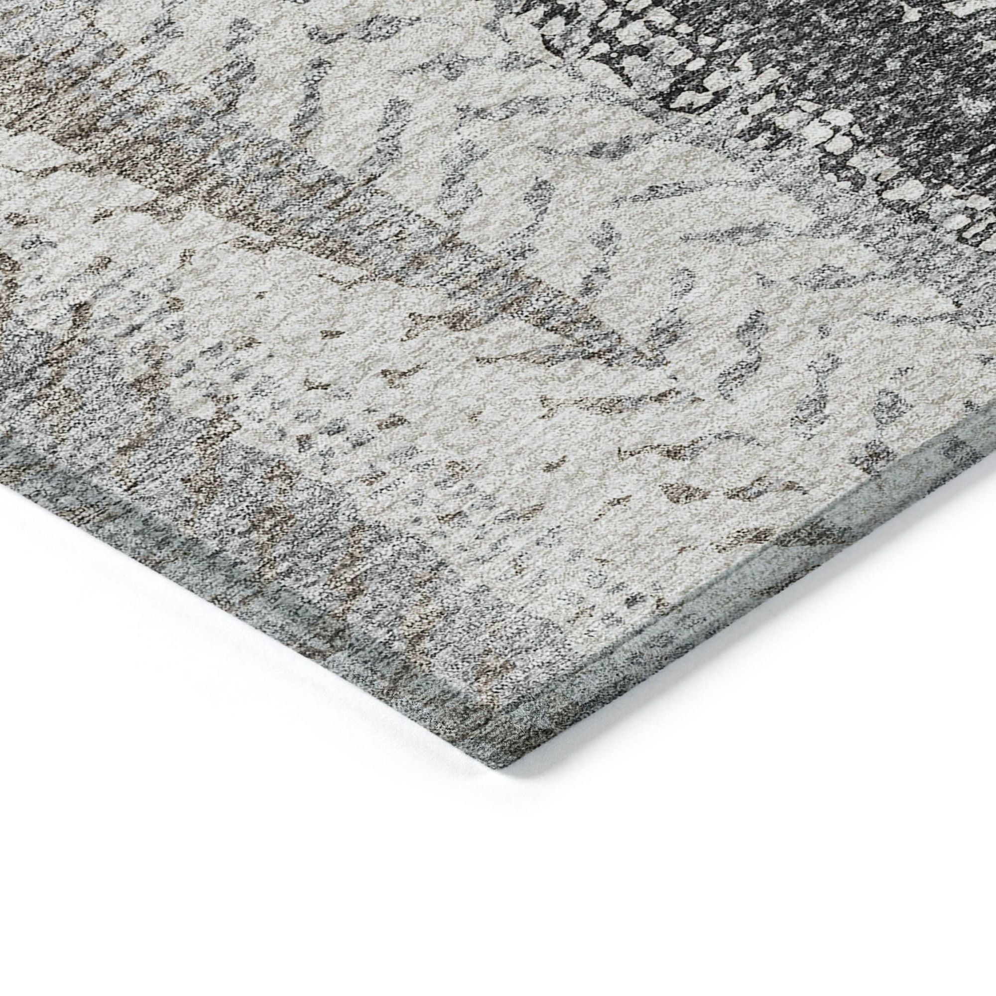 Machine Made ACN693 Khaki Brown Rugs #color_khaki brown