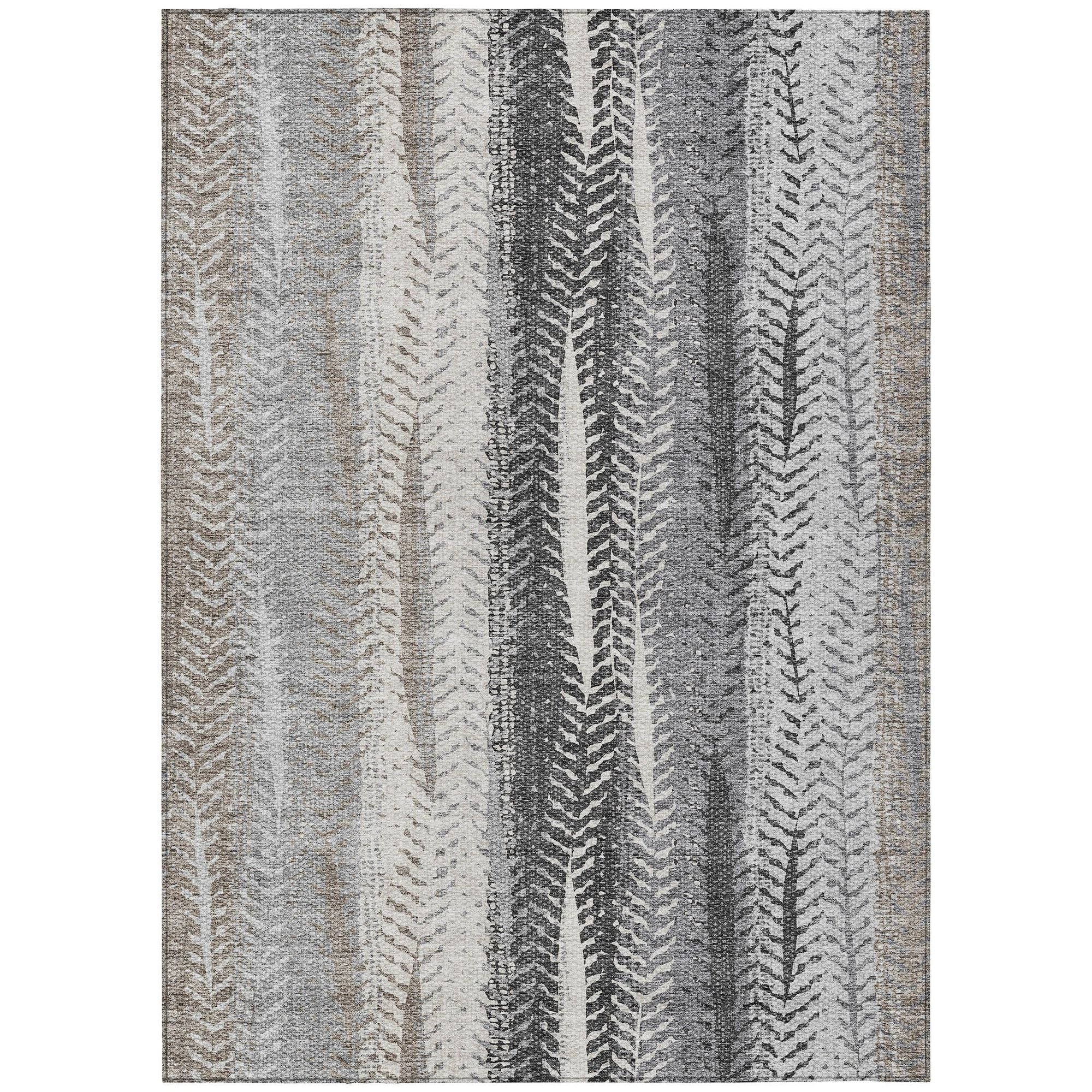 Machine Made ACN693 Khaki Brown Rugs #color_khaki brown