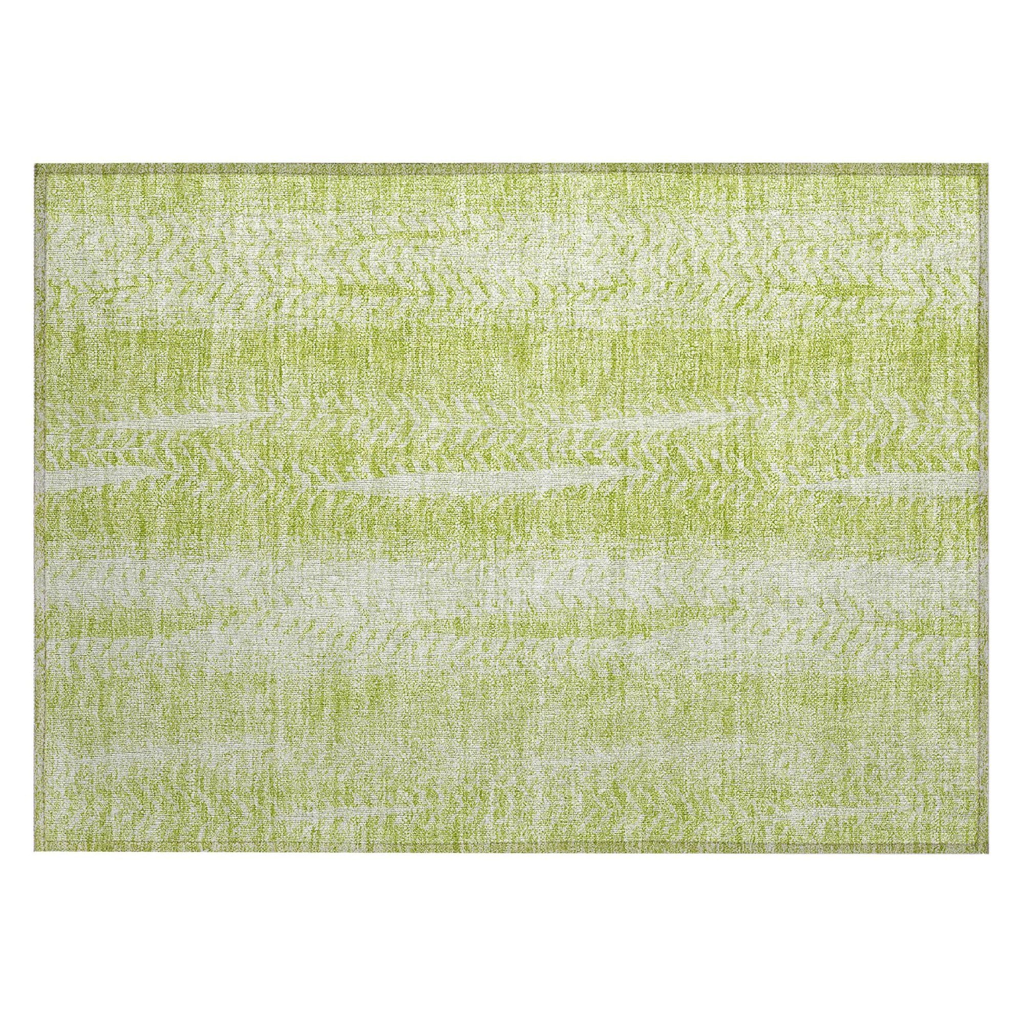 Machine Made ACN694 Aloe Green Rugs #color_aloe green