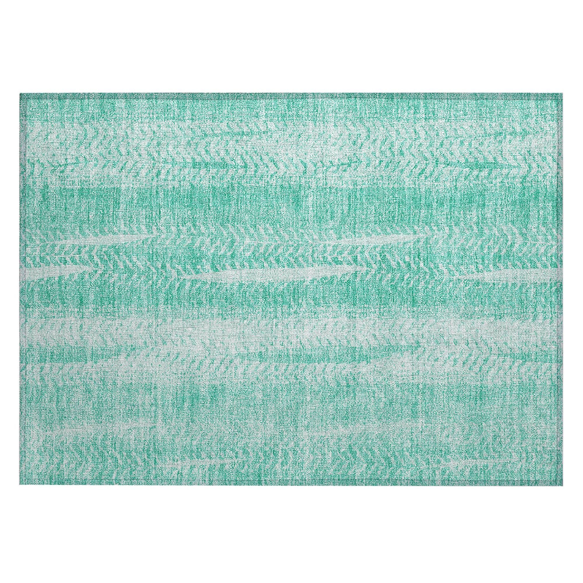 Machine Made ACN694 Aqua Teal Rugs #color_aqua teal