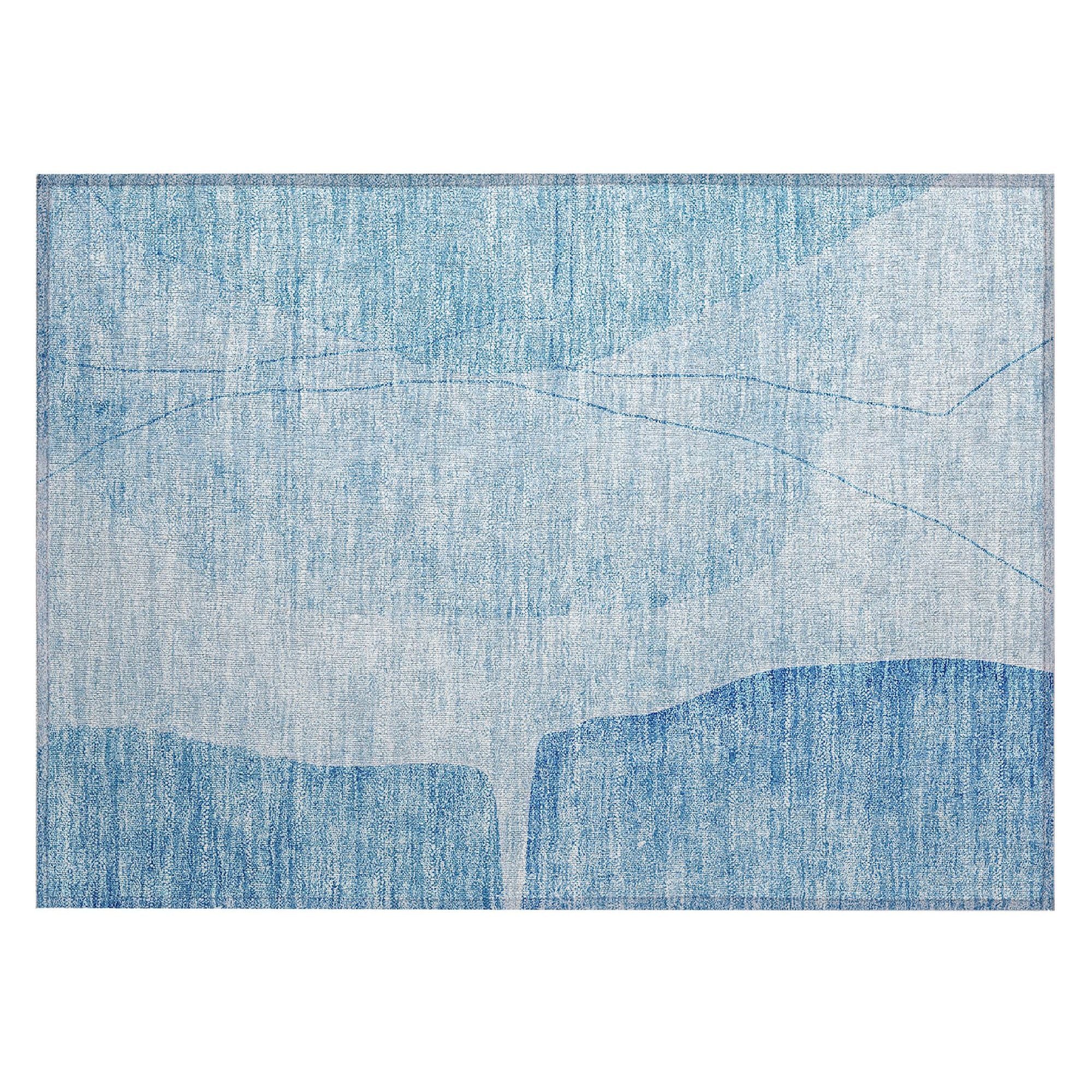 Machine Made ACN696 Blue  Rugs #color_blue 