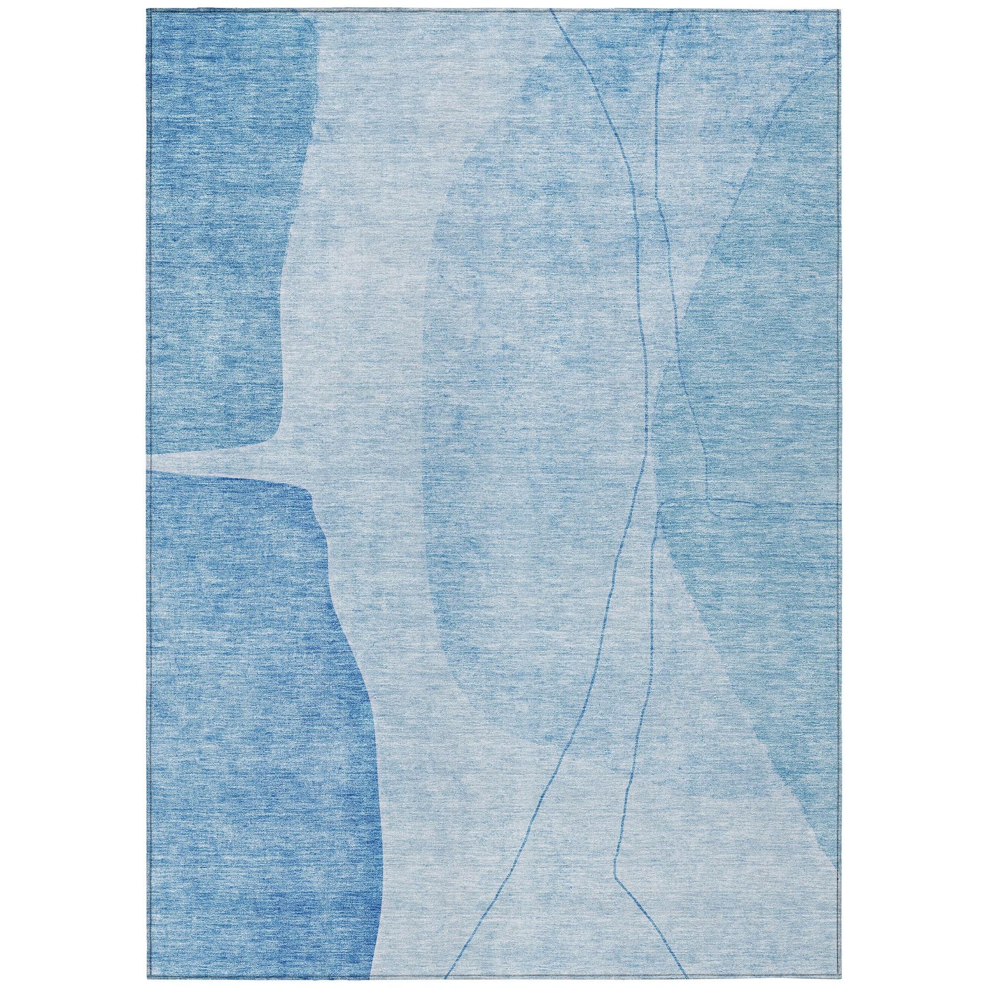 Machine Made ACN696 Blue  Rugs #color_blue 