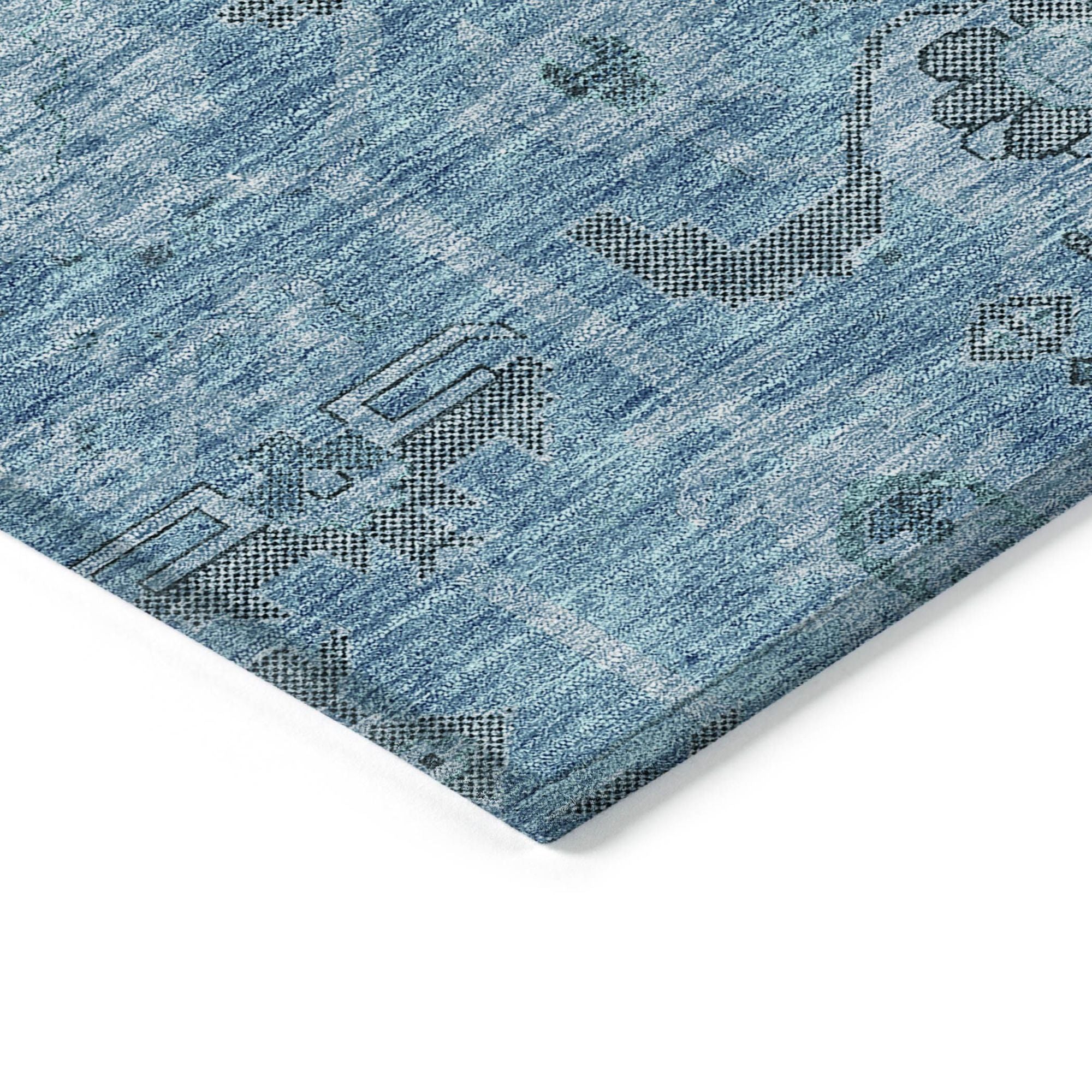 Machine Made ACN697 Blue  Rugs #color_blue 