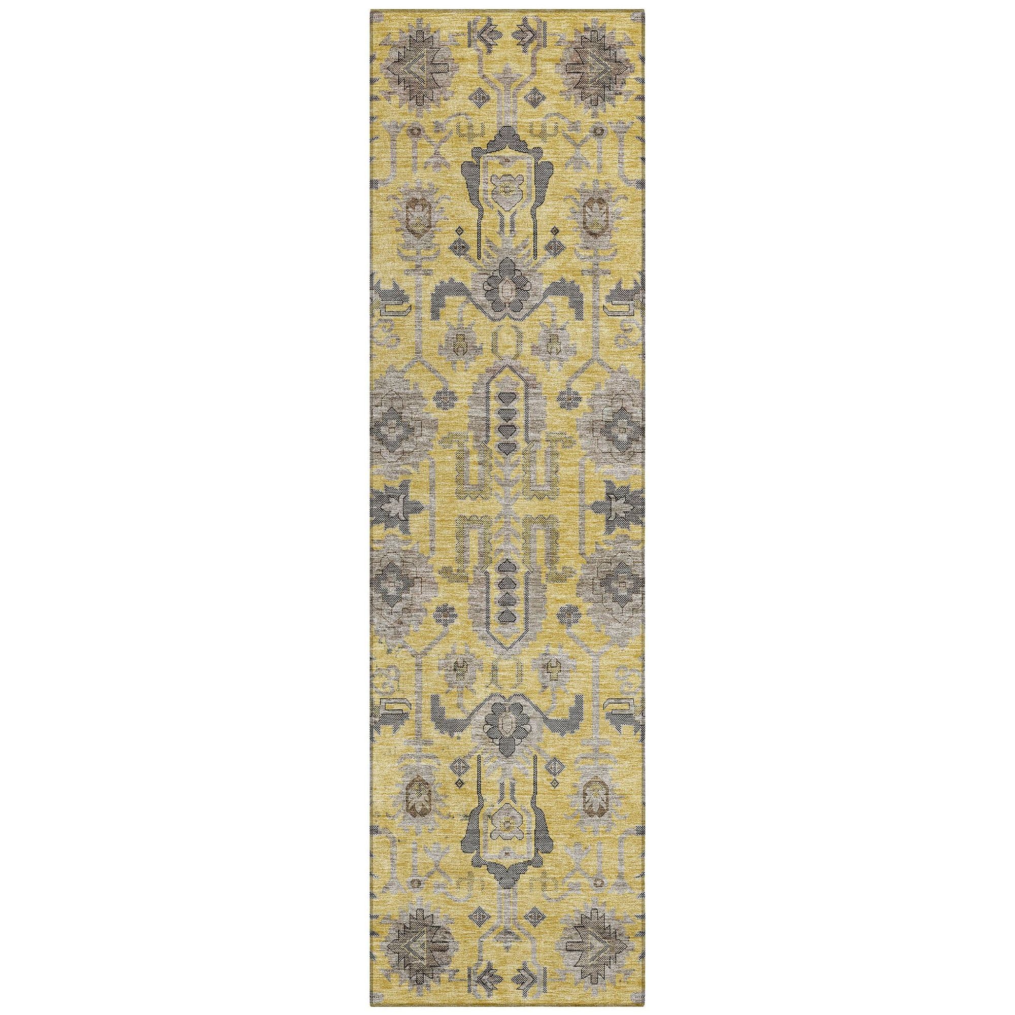 Machine Made ACN697 Honey Gold Rugs #color_honey gold