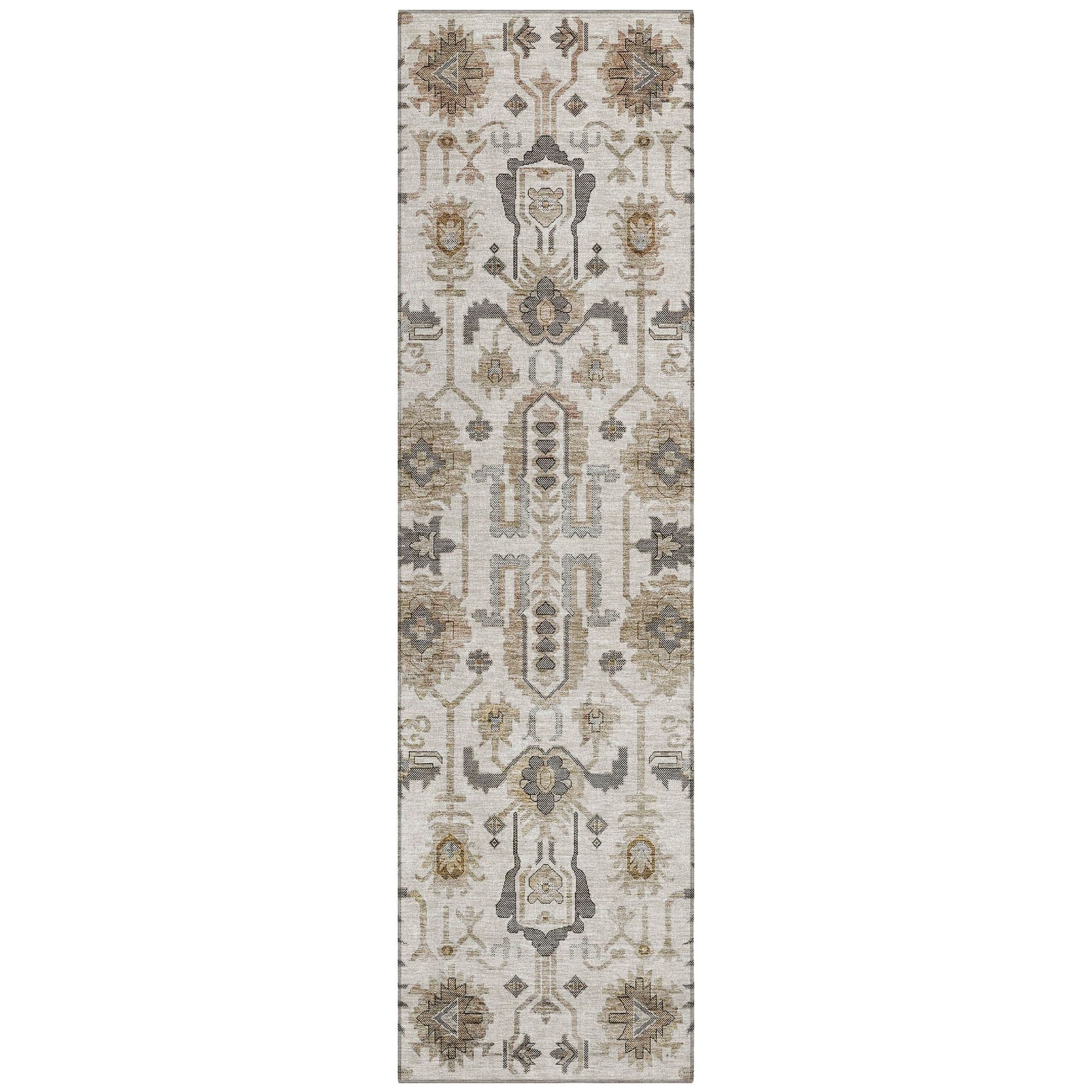 Machine Made ACN697 Ivory  Rugs #color_ivory 