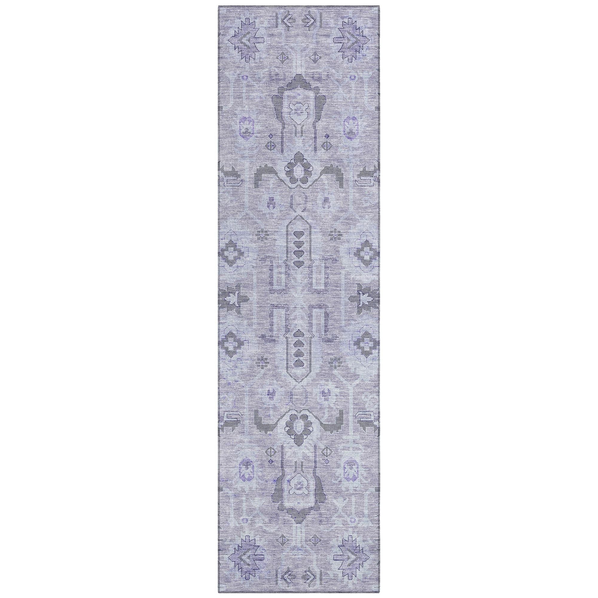 Machine Made ACN697 Lavender Purple Rugs #color_lavender purple