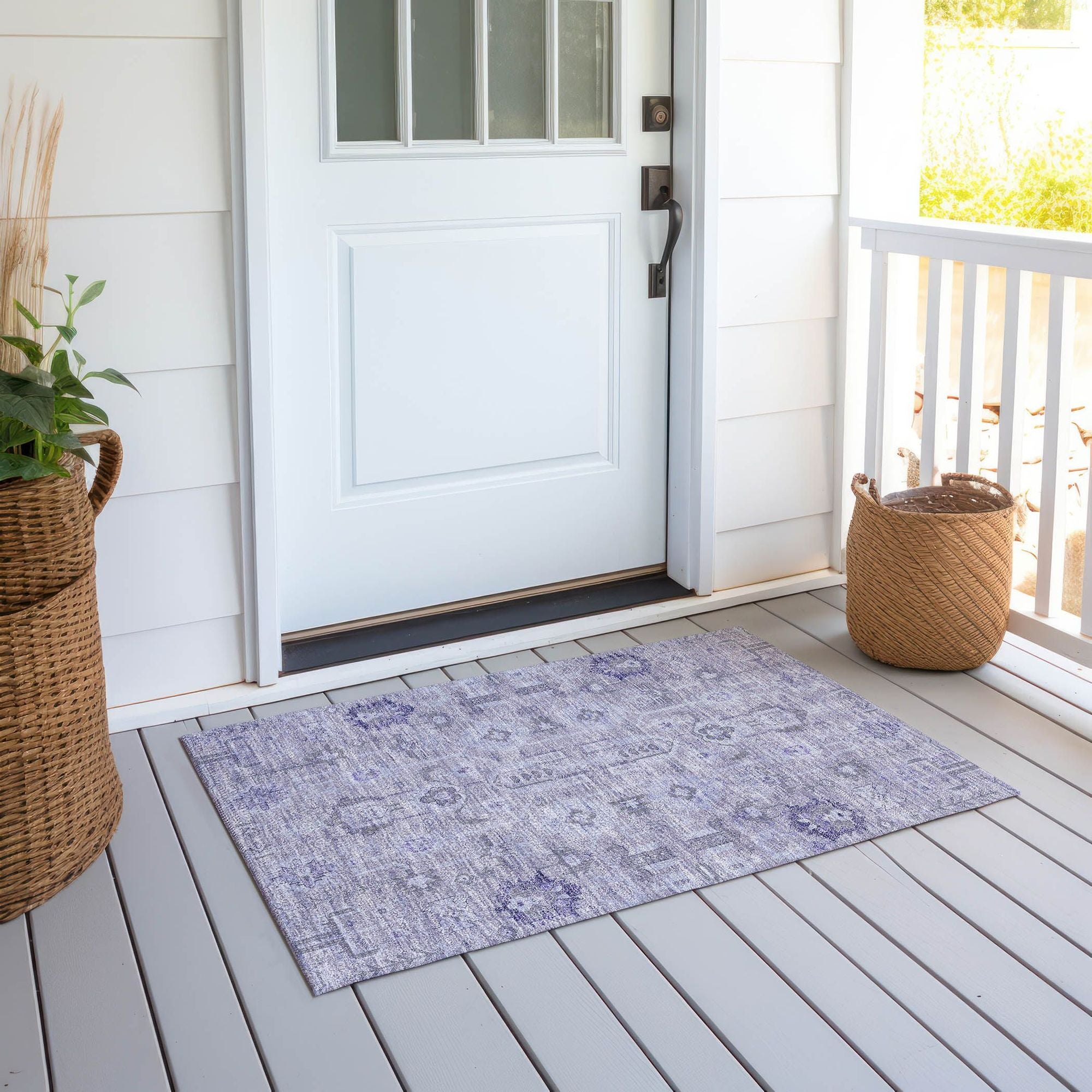 Machine Made ACN697 Lavender Purple Rugs #color_lavender purple