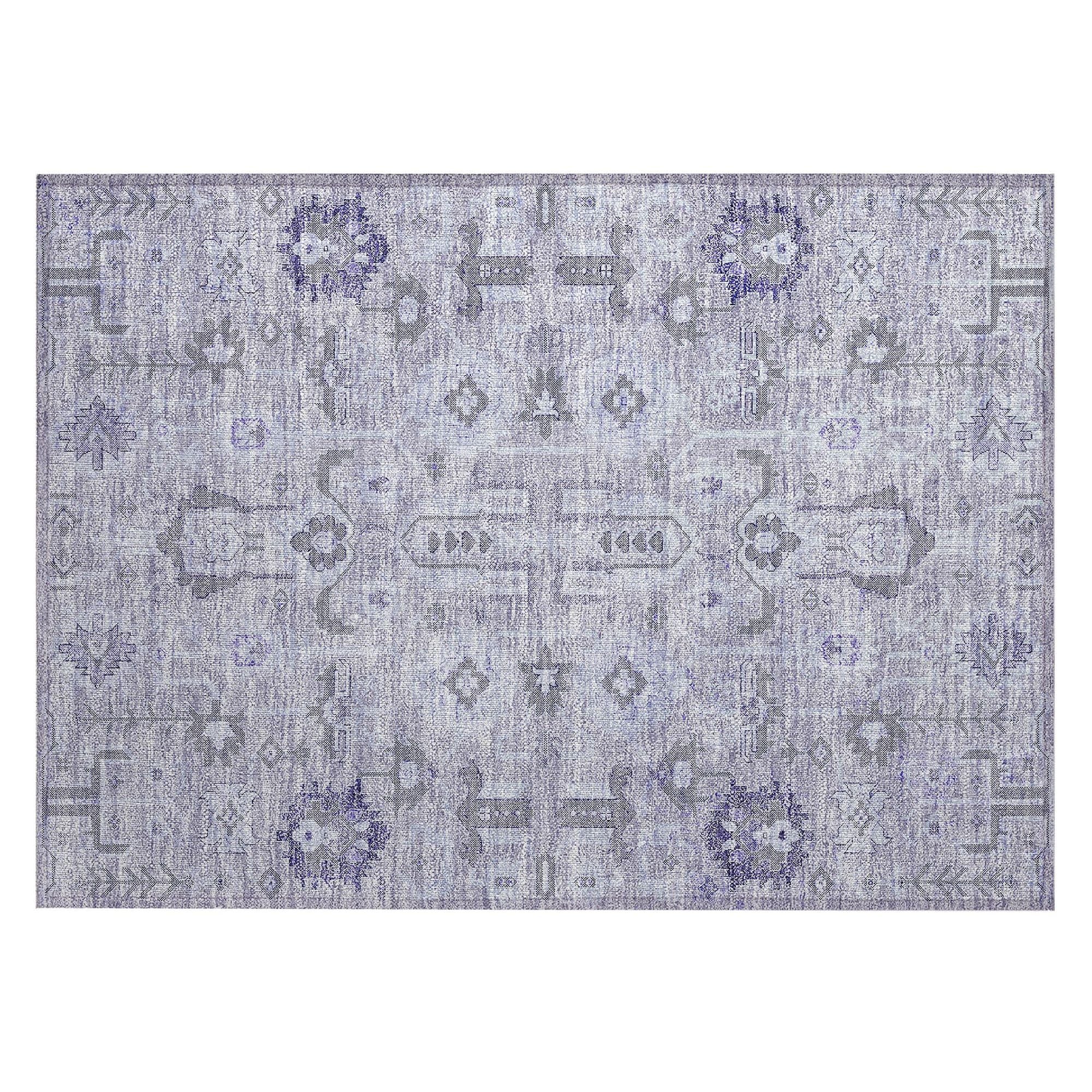 Machine Made ACN697 Lavender Purple Rugs #color_lavender purple