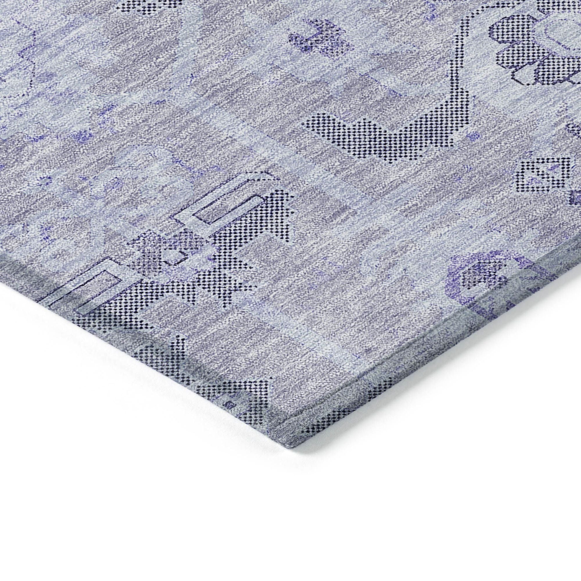 Machine Made ACN697 Lavender Purple Rugs #color_lavender purple