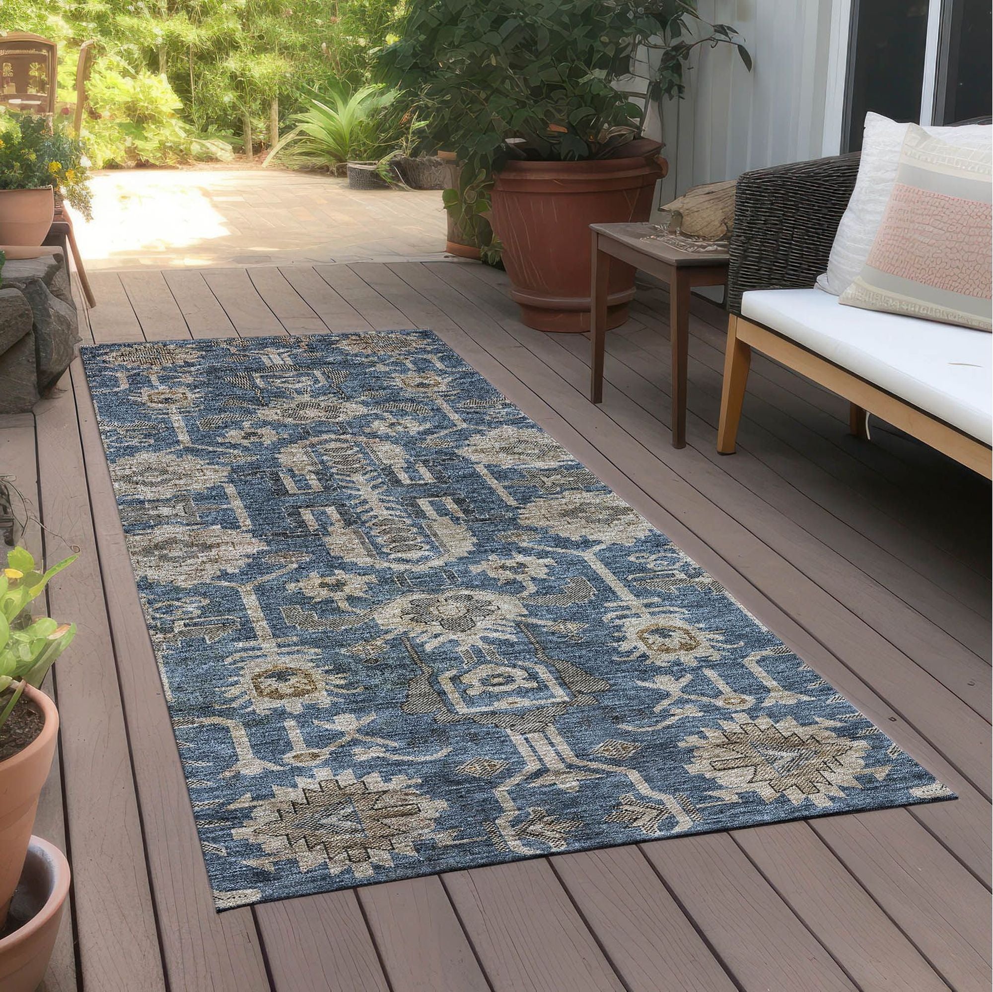 Machine Made ACN697 Navy Blue Rugs #color_navy blue