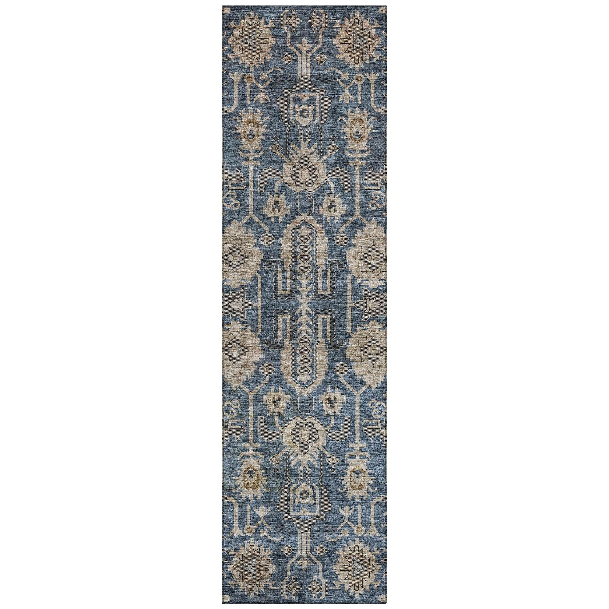 Machine Made ACN697 Navy Blue Rugs #color_navy blue