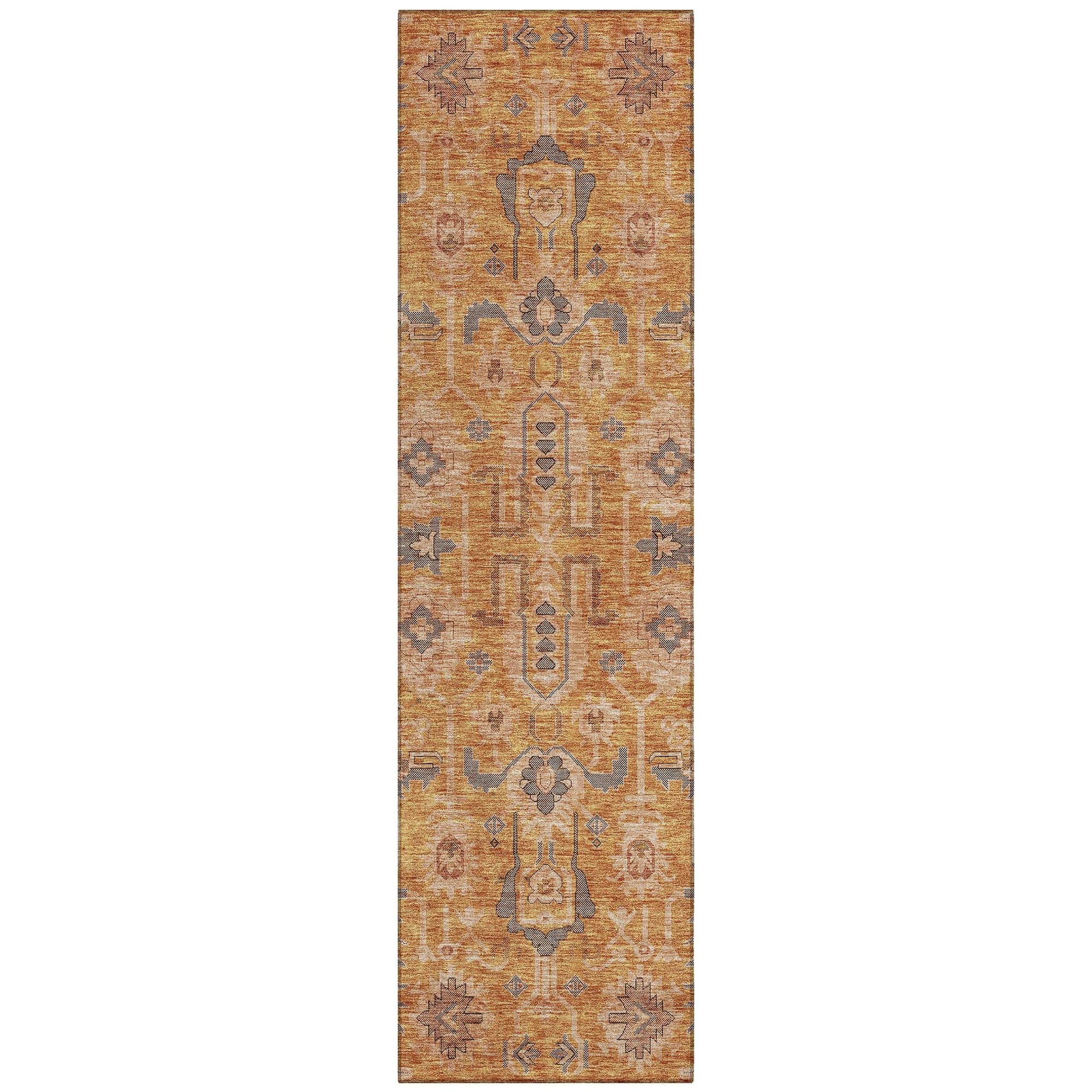 Machine Made ACN697 Terracotta Orange Rugs #color_terracotta orange