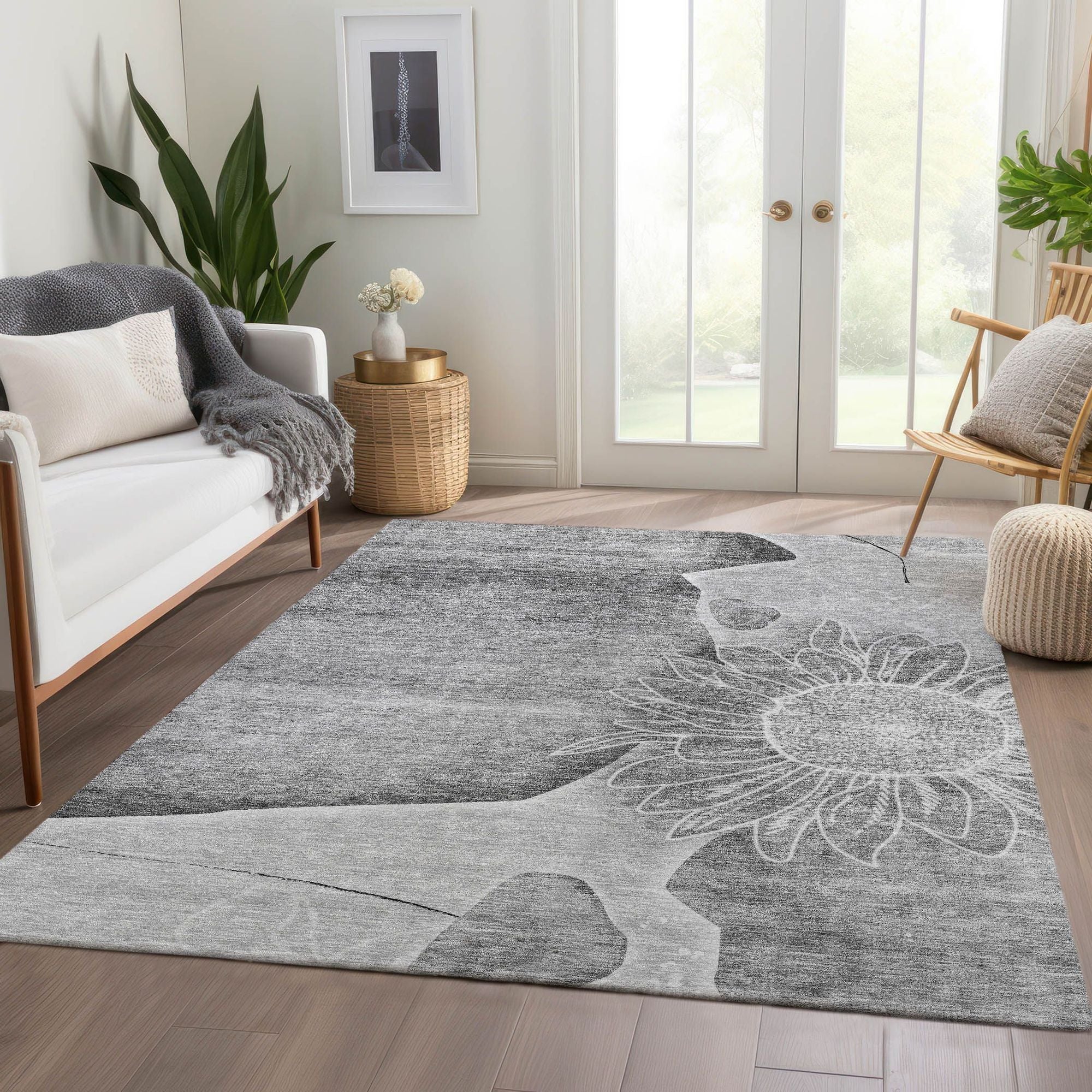 Machine Made ACN700 Gray  Rugs #color_gray 