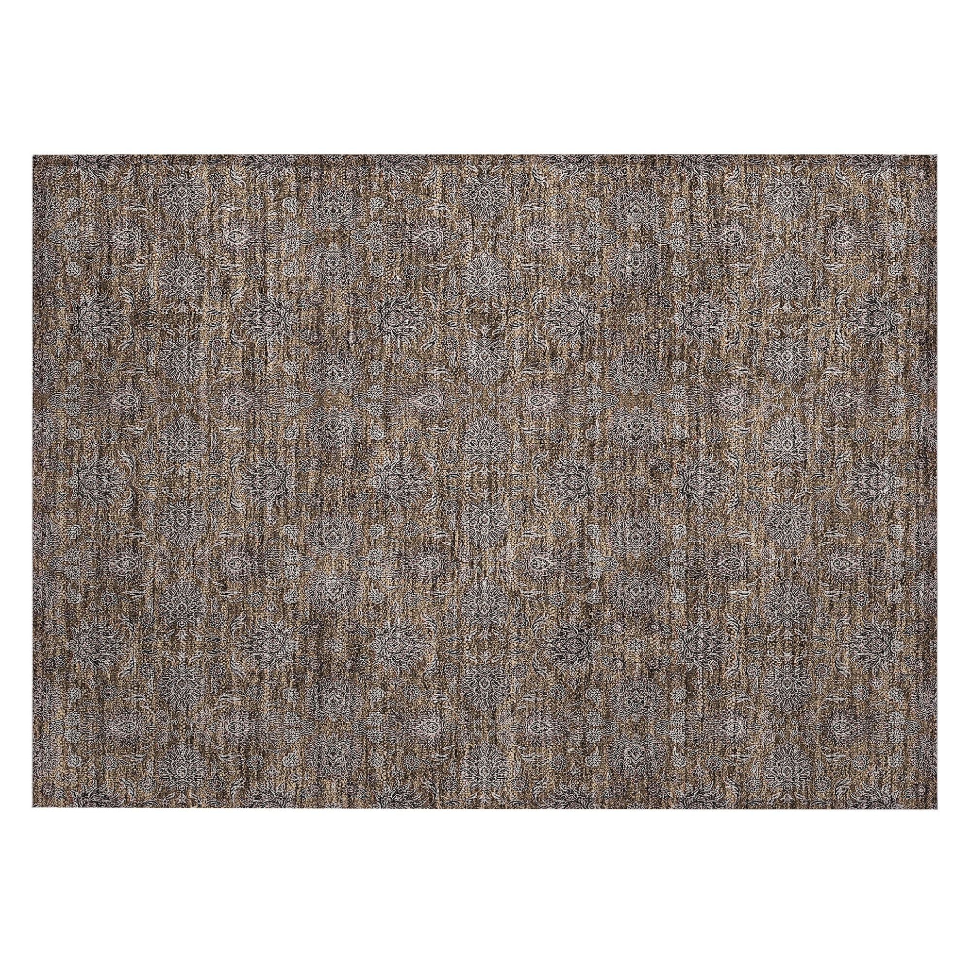 Machine Made ACN702 Chocolate Brown Rugs #color_chocolate brown