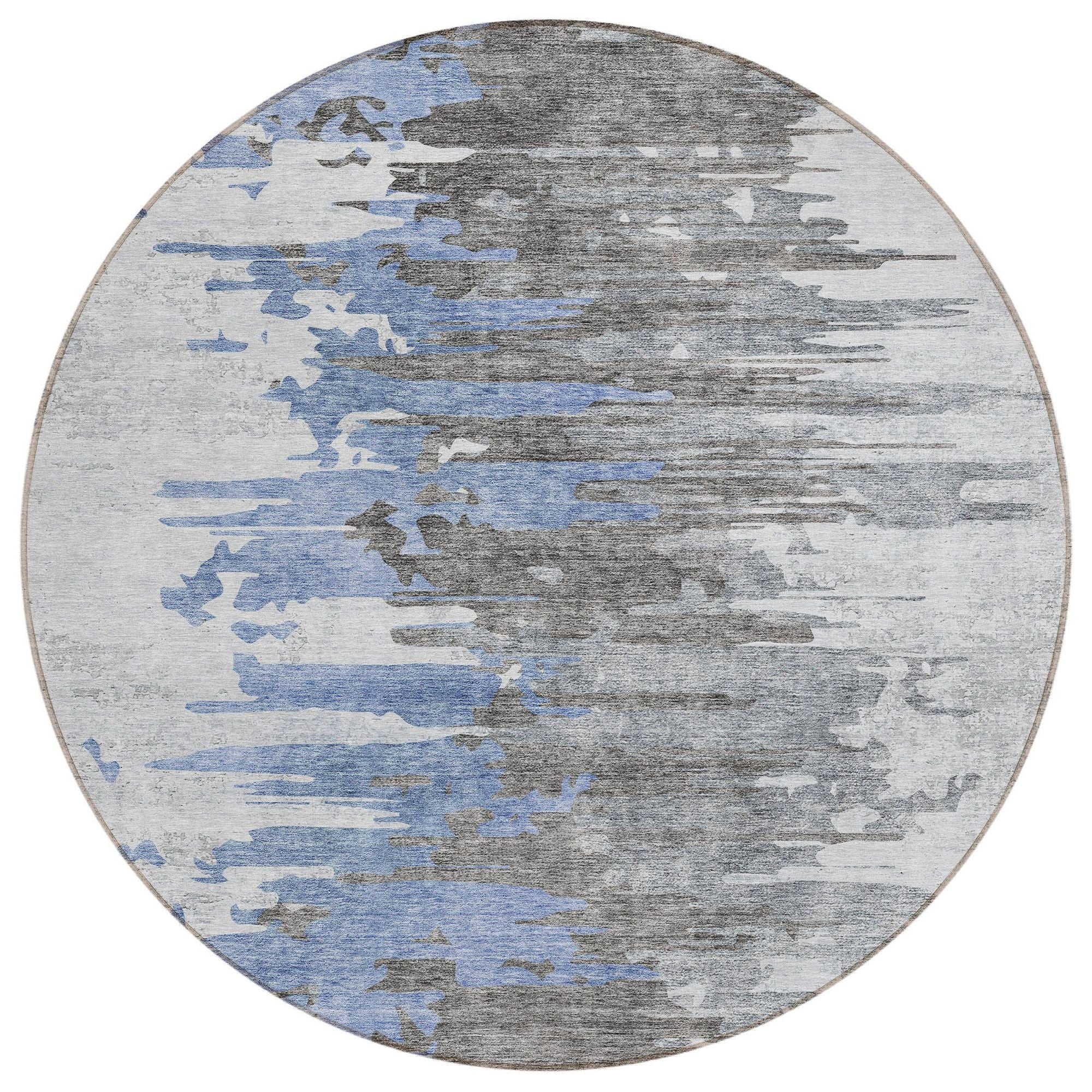 Machine Made ACN704 Blue  Rugs #color_blue 