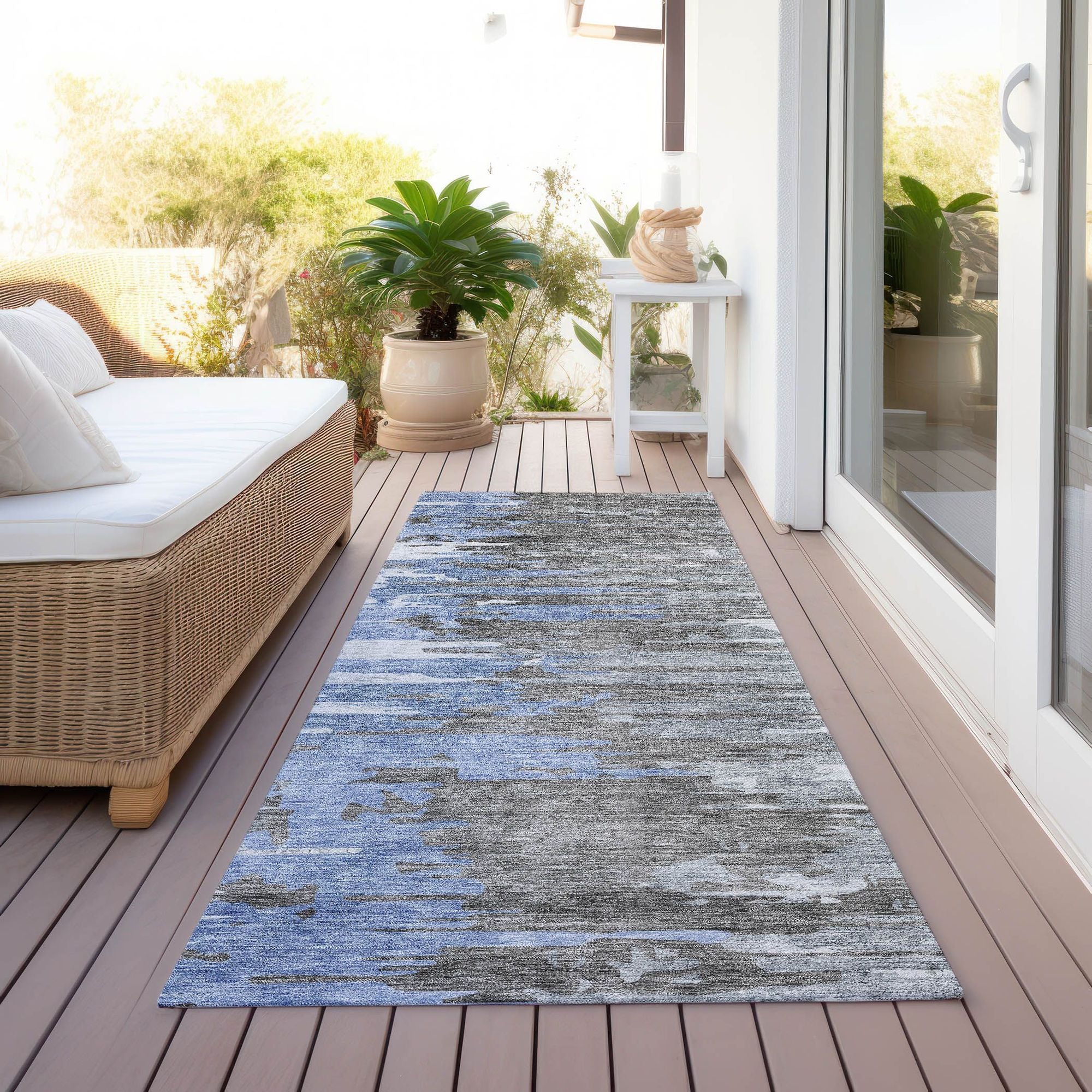 Machine Made ACN704 Blue  Rugs #color_blue 