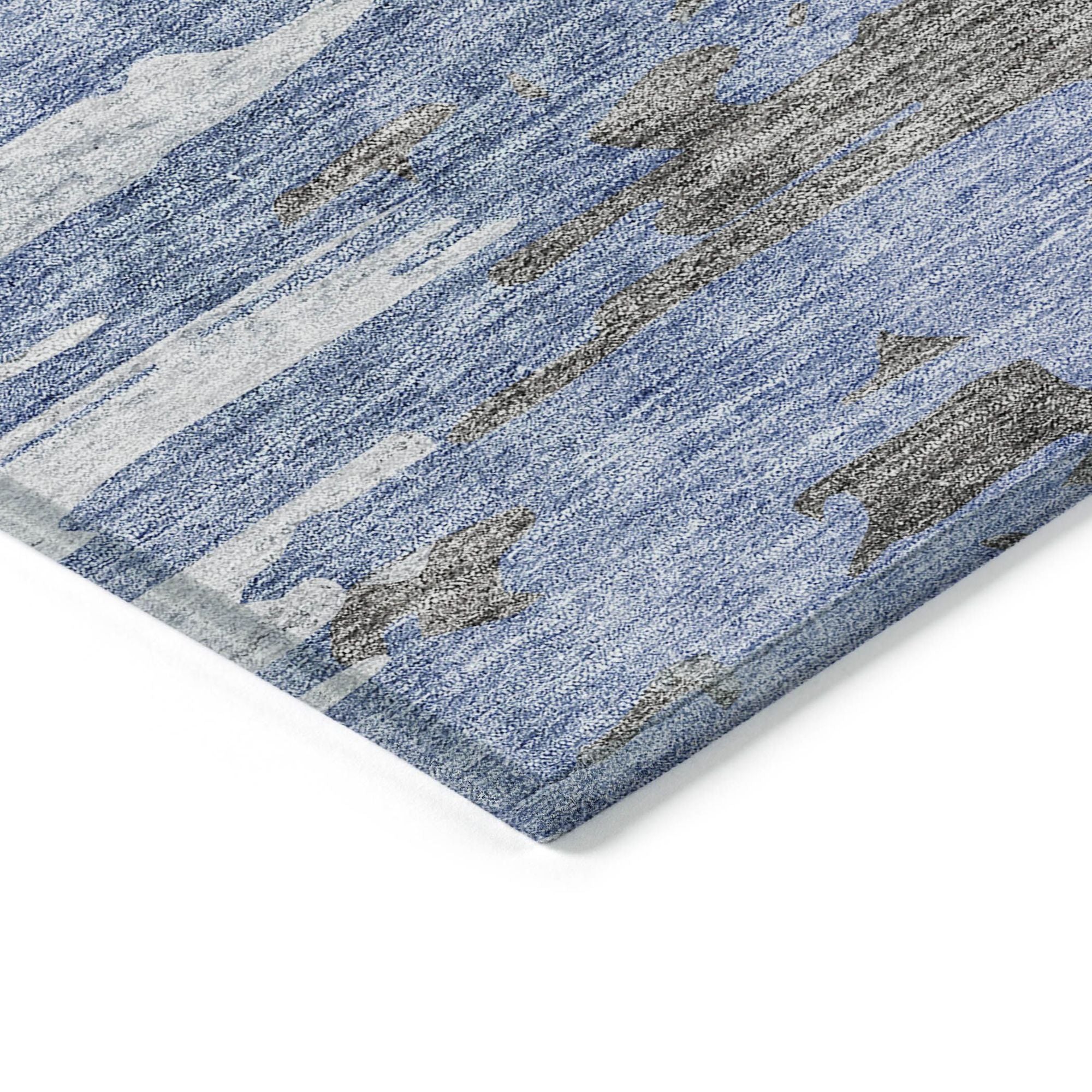 Machine Made ACN704 Blue  Rugs #color_blue 